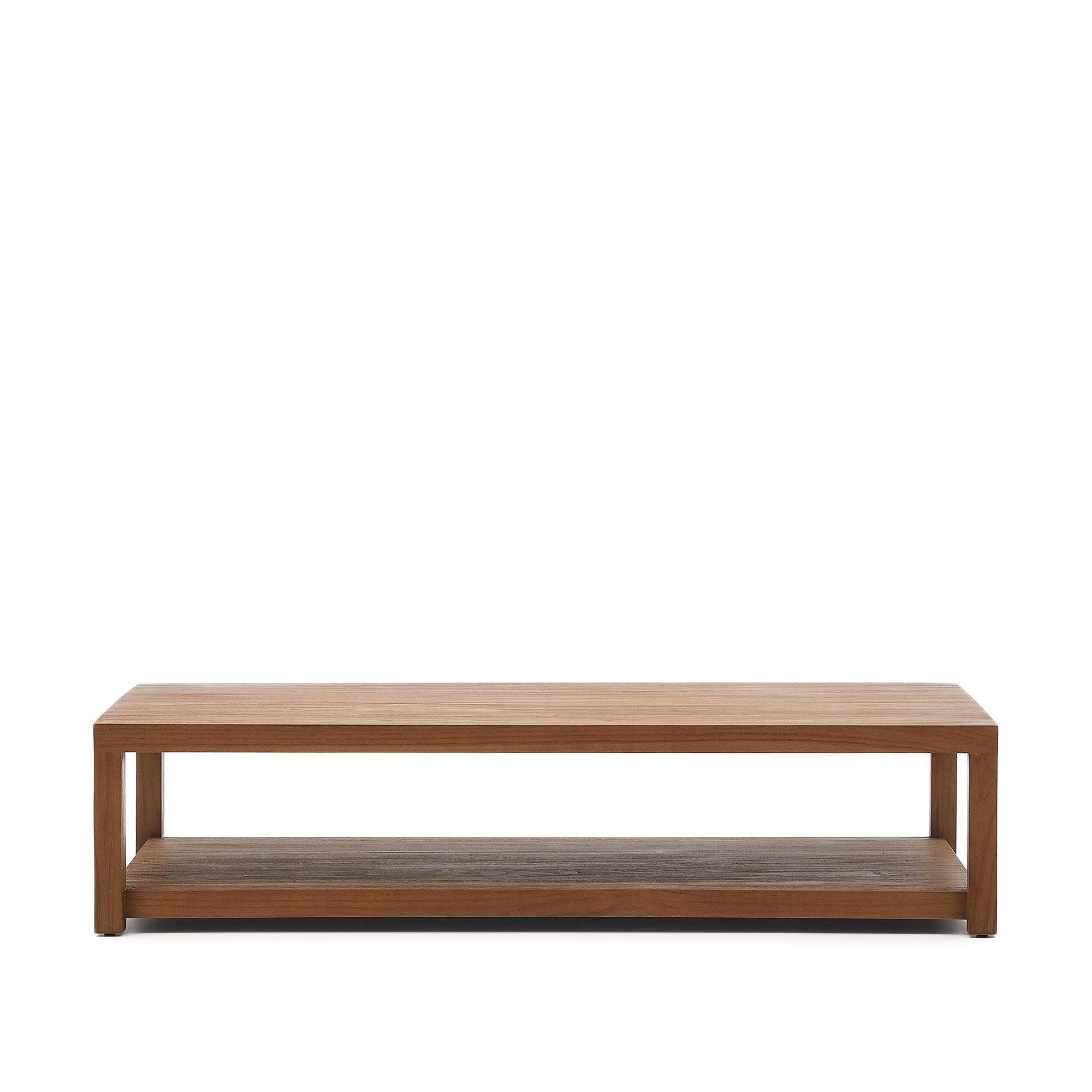 Sashi coffee table made in solid teak wood 150 x 70 cm - Product Image