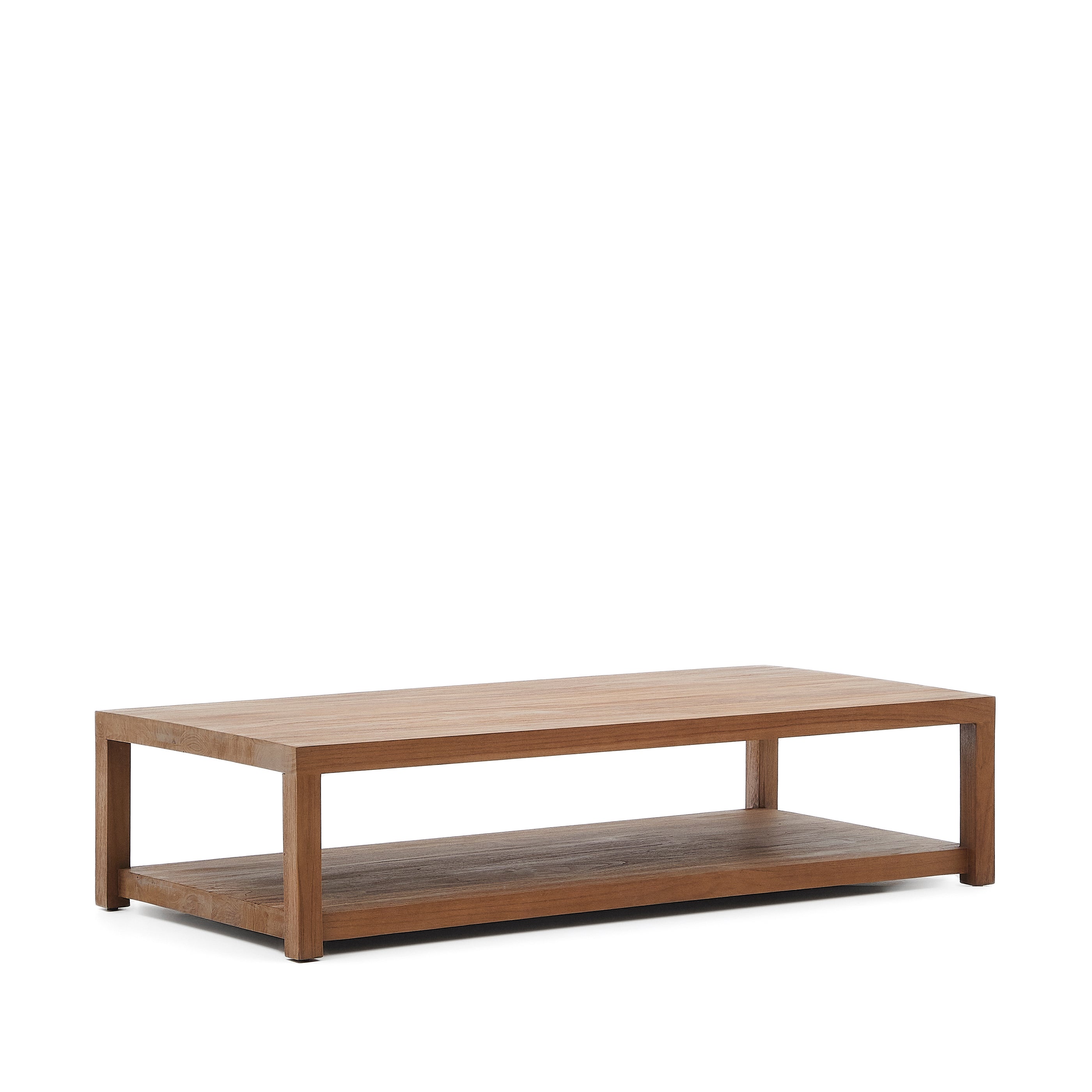 Sashi coffee table made in solid teak wood 150 x 70 cm - Product Image