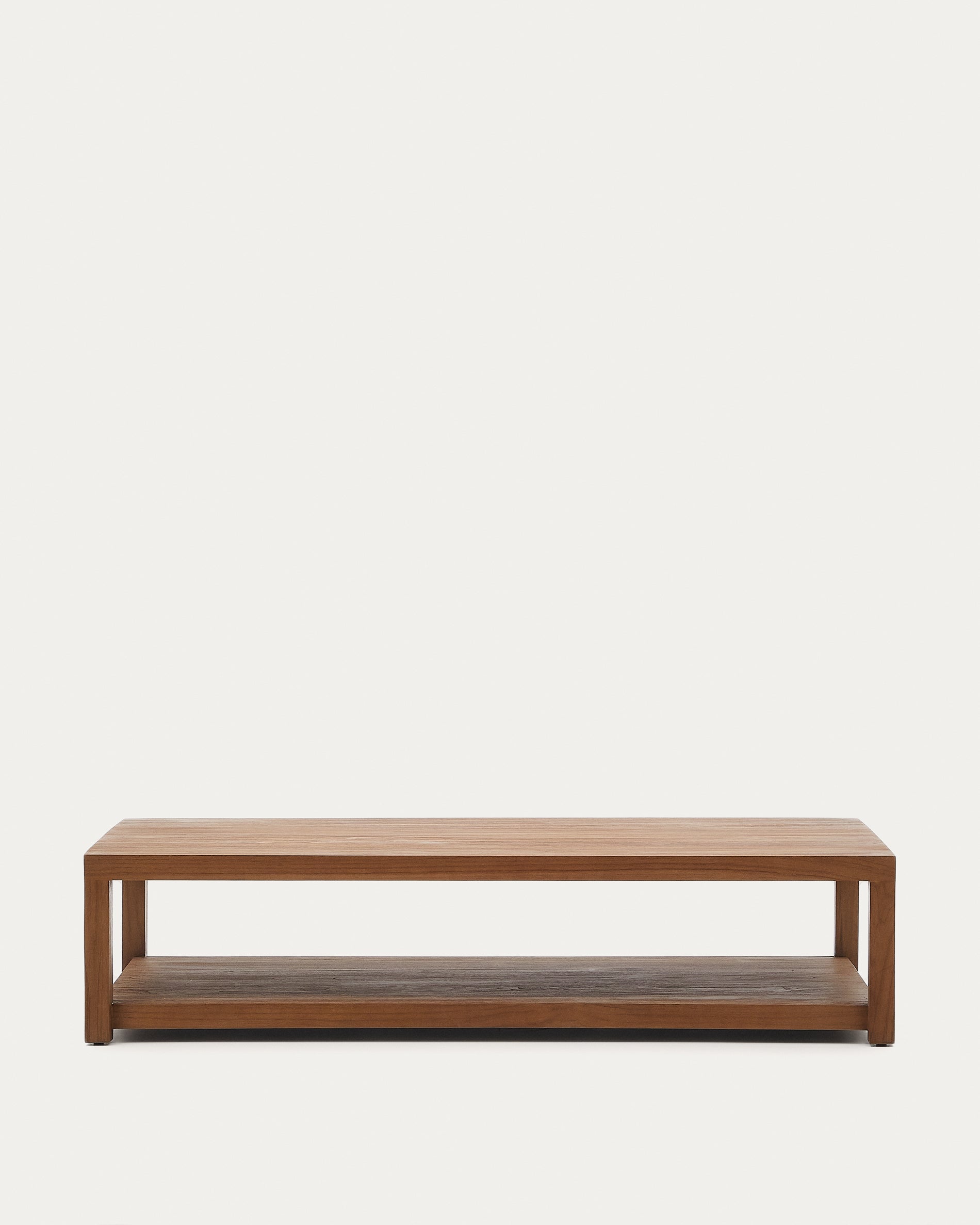 Sashi coffee table, made of solid teak wood, 150 x 70 cm