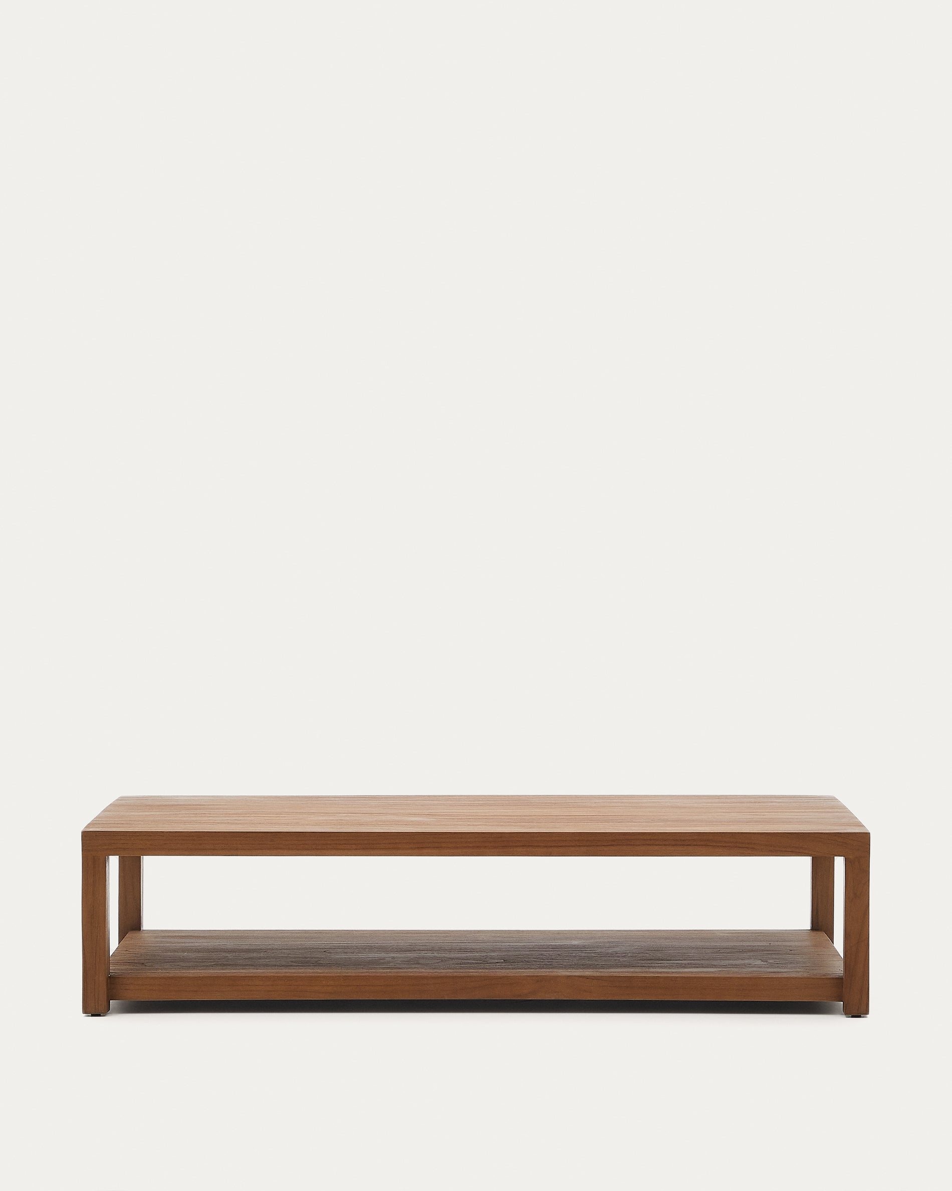 Sashi coffee table made in solid teak wood 150 x 70 cm - Product View