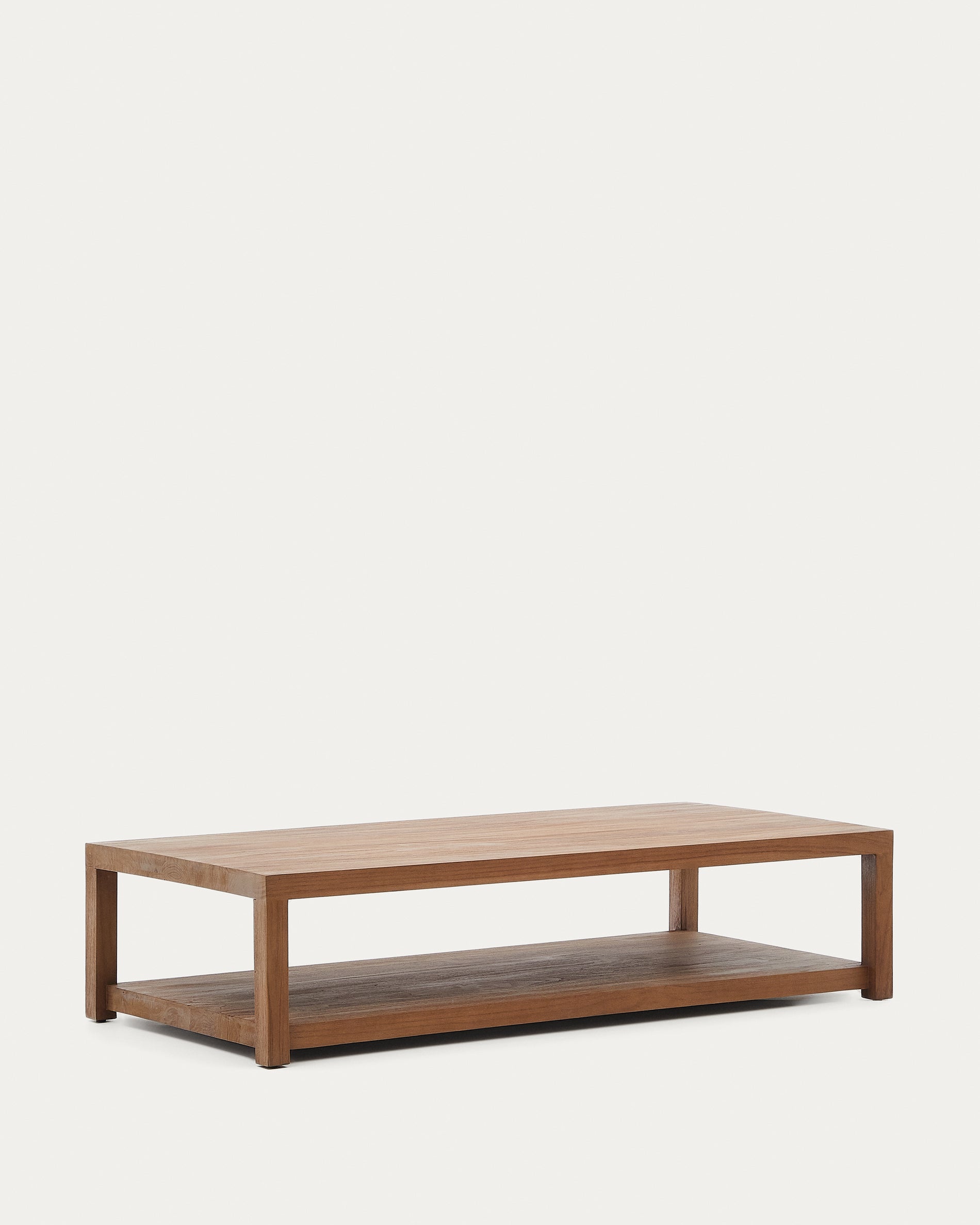 Sashi coffee table made in solid teak wood 150 x 70 cm - Product View