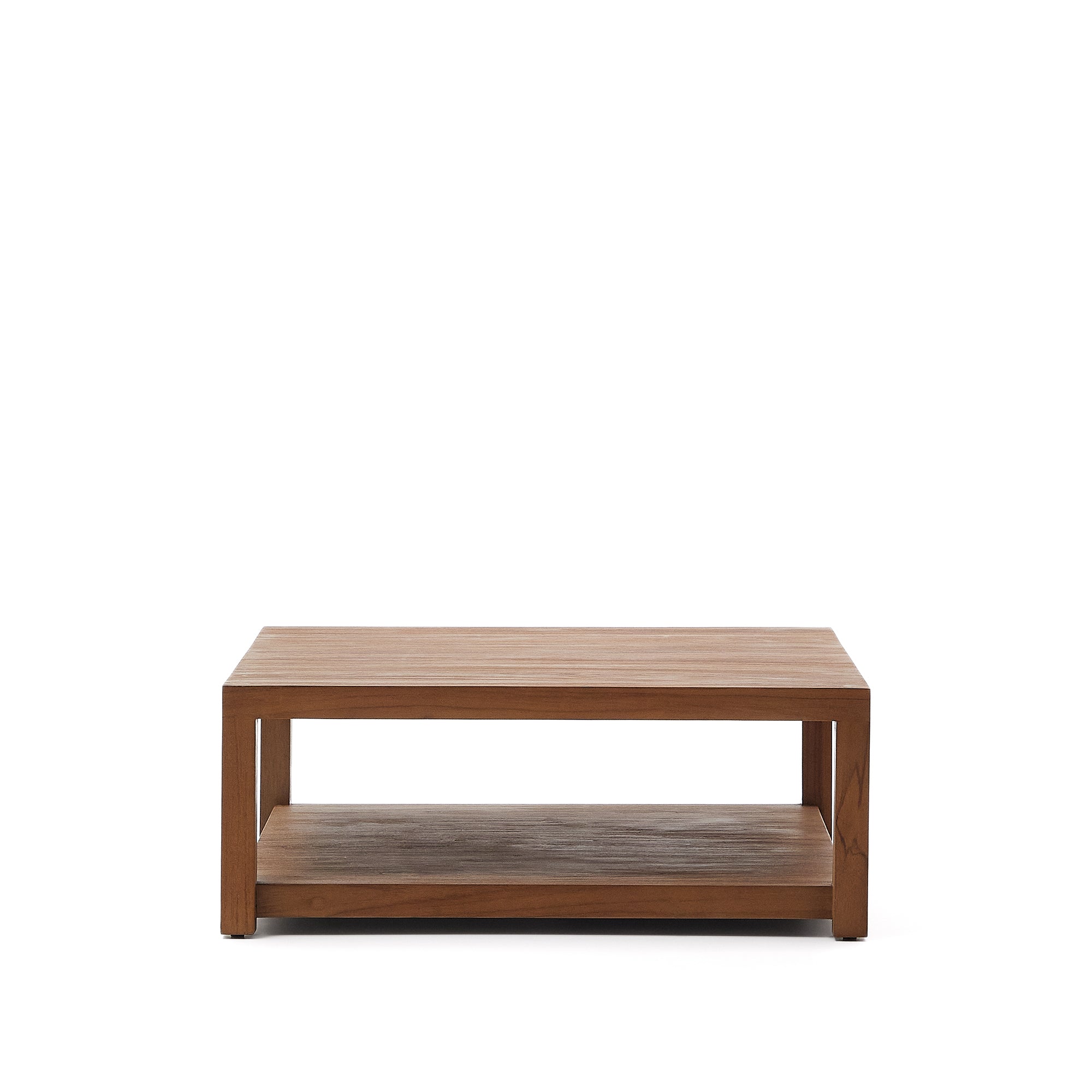 Sashi side table made in solid teak wood 90 x 90 cm - Product Image
