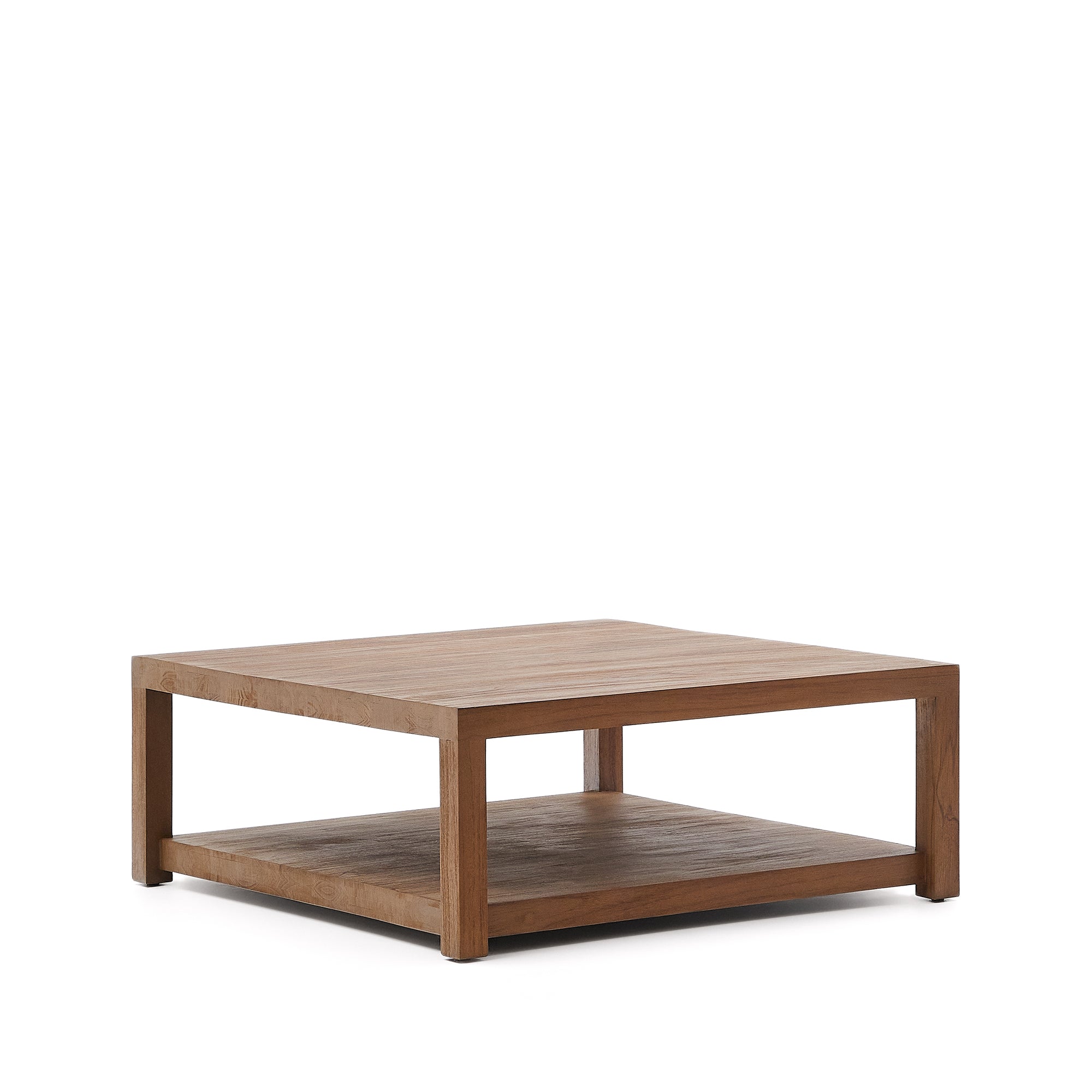 Sashi side table made in solid teak wood 90 x 90 cm - Product Image
