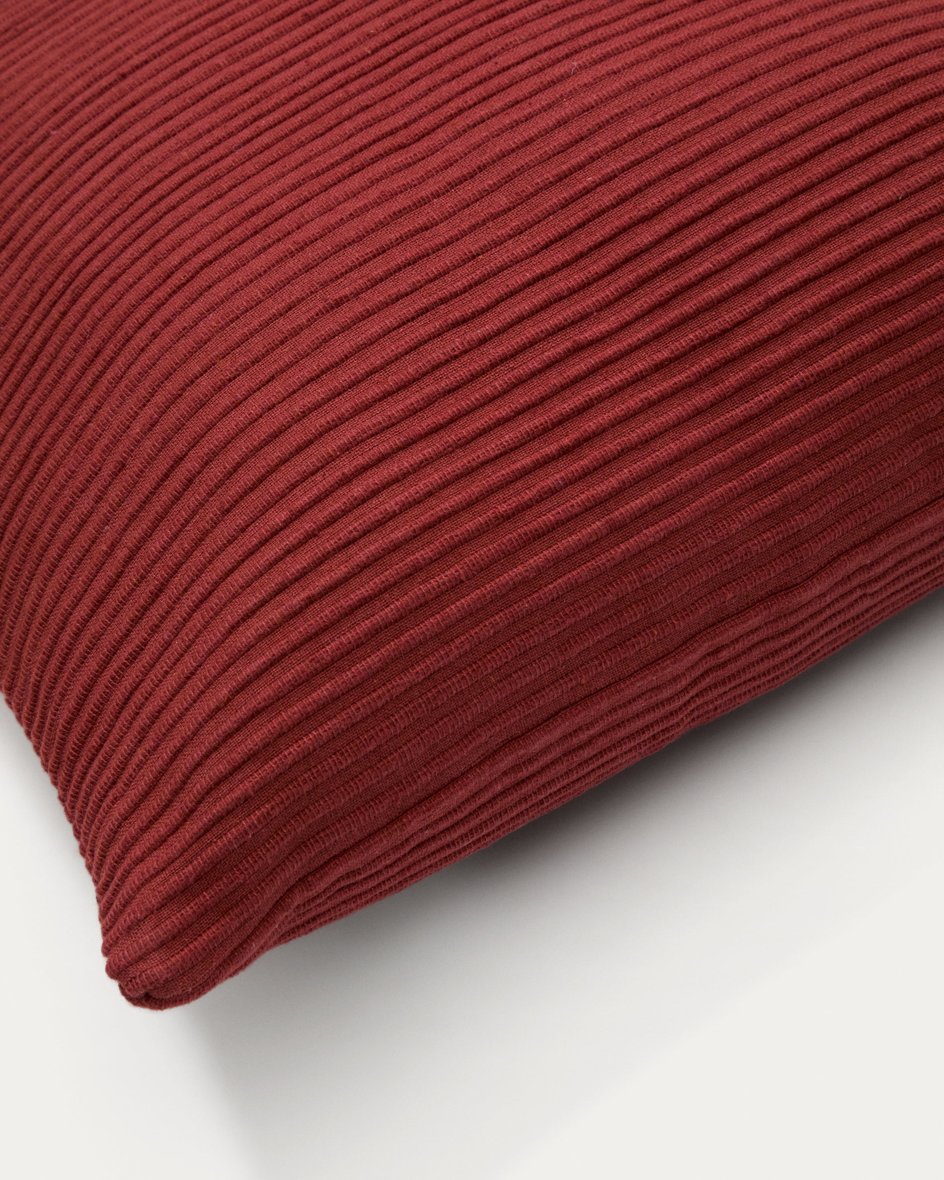 Minec terracotta, 100% cotton cushion cover, 45 x 45 cm - Detail