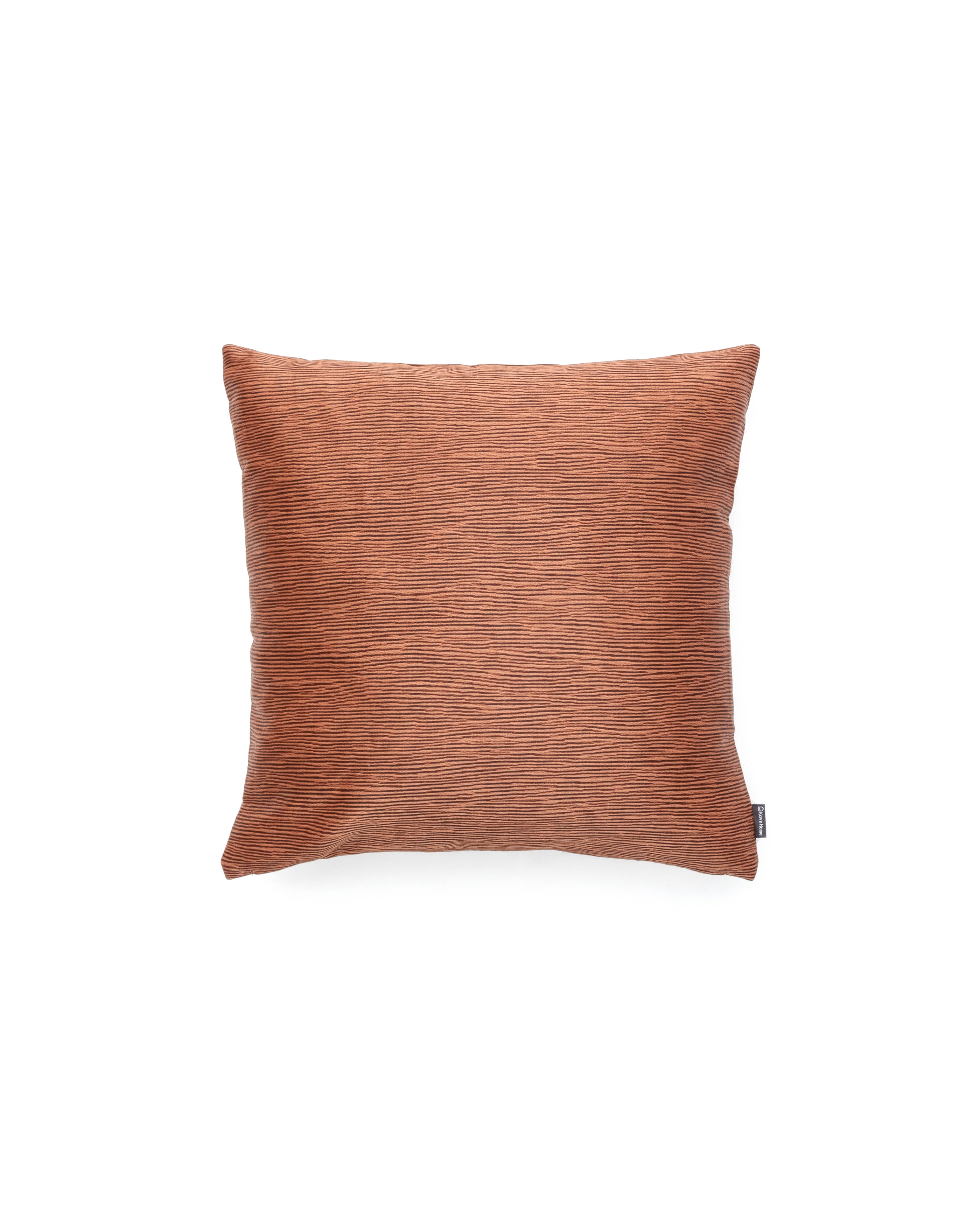 Mirca brown textured cushion cover, 45 x 45 cm - Product Image