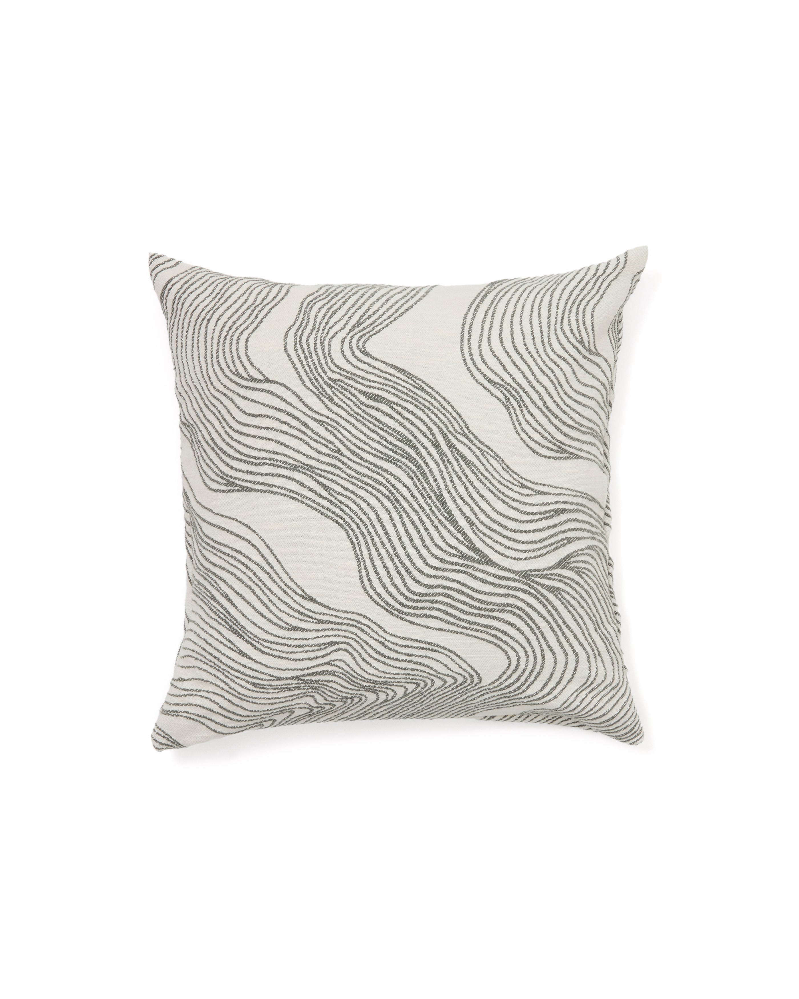 Ondara cushion cover with green graphic detail 50 x 50cm - Product Image