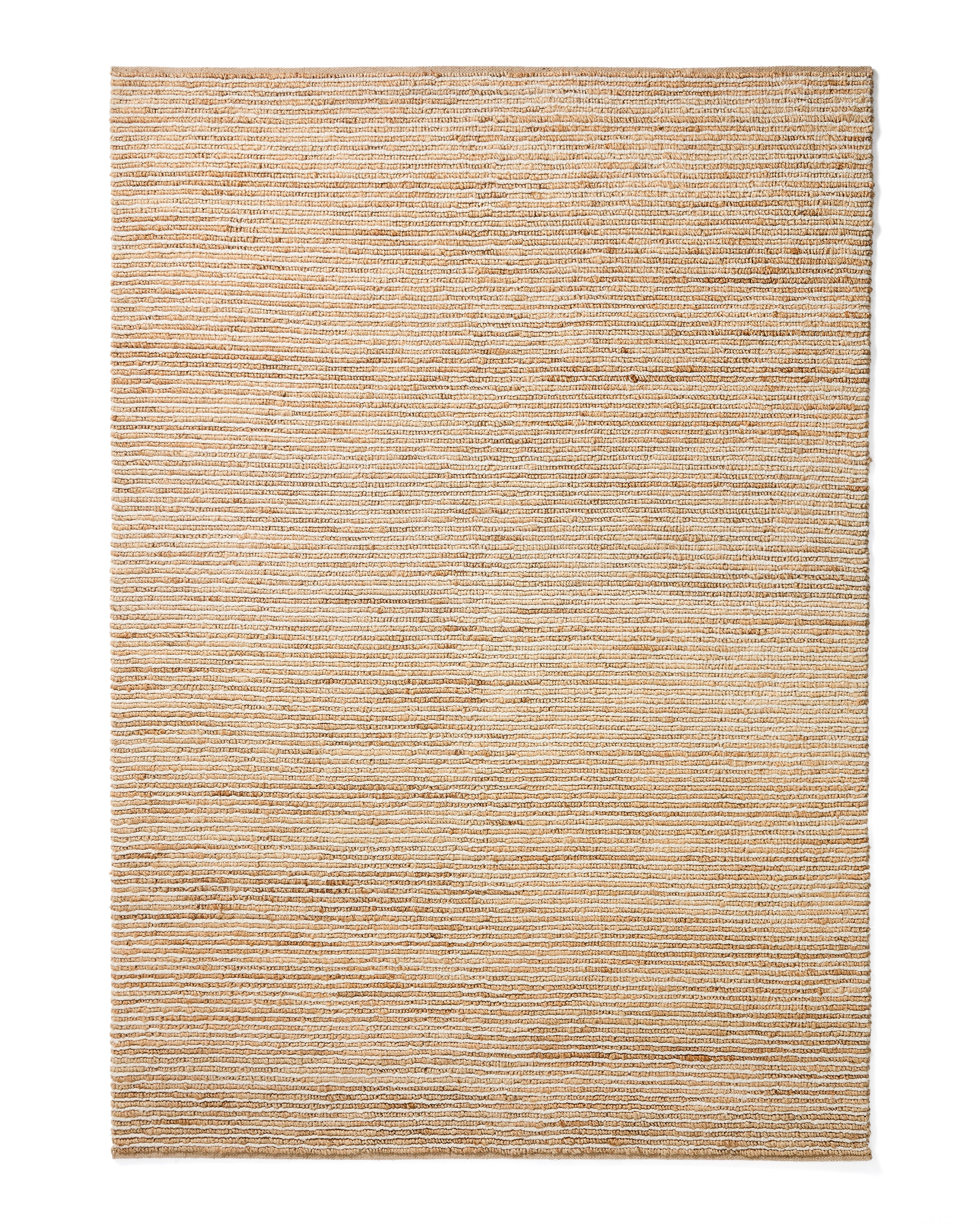 Derule beige jute and wool rug 200 x 300cm - Product Image