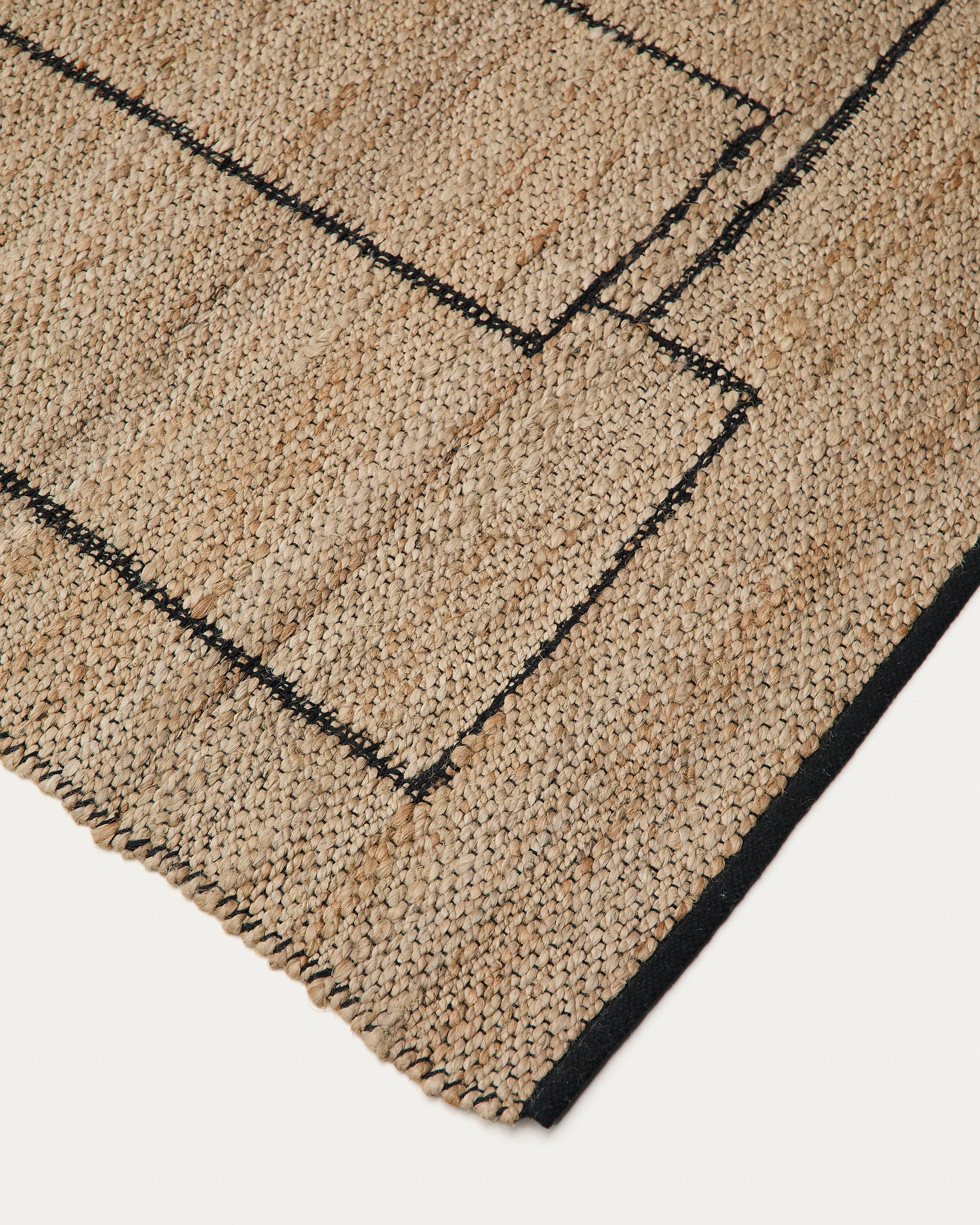 Graphic rug Velira in jute 200 x 300 cm - Detail