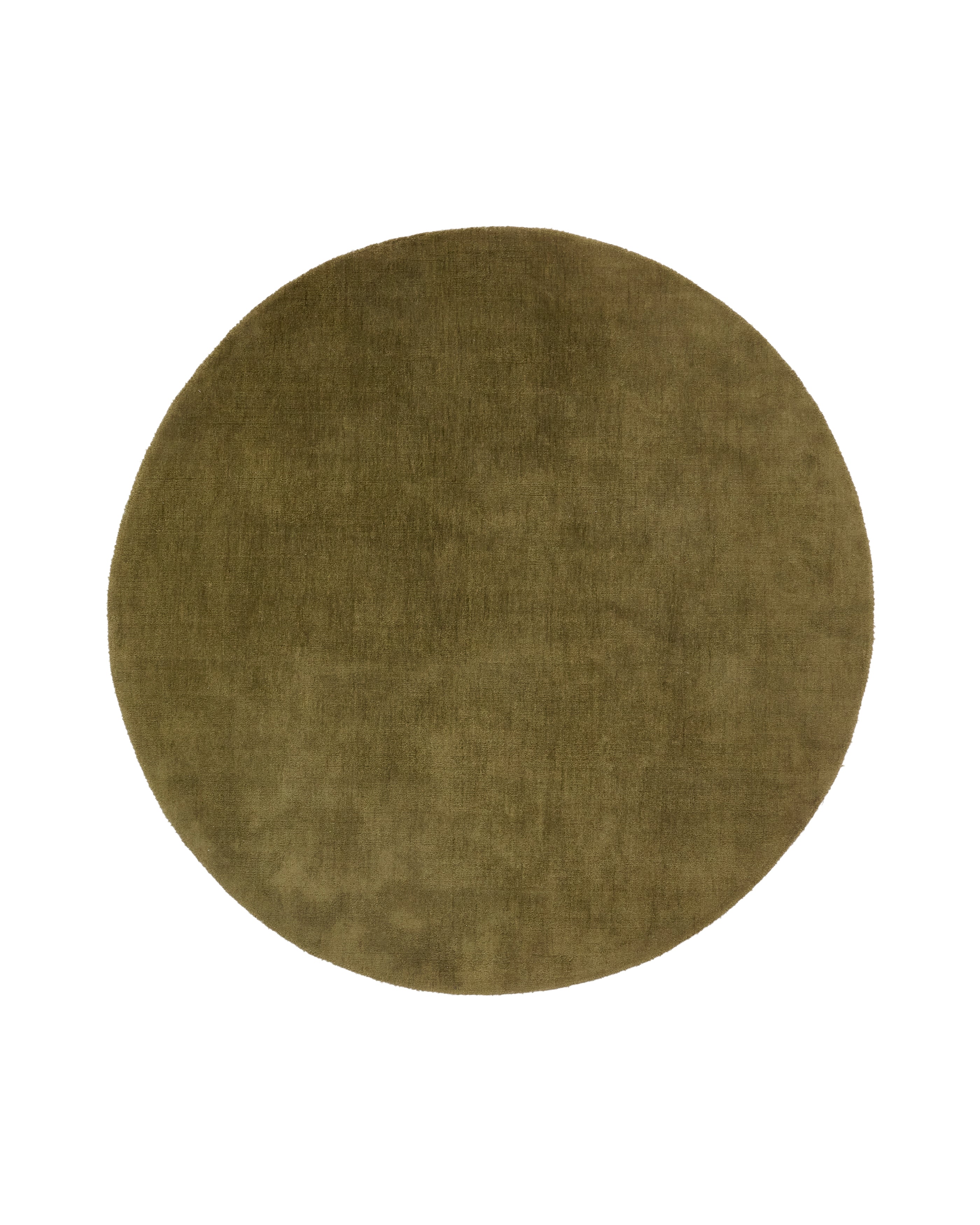 Empuries green round rug Ø200cm - Product Image
