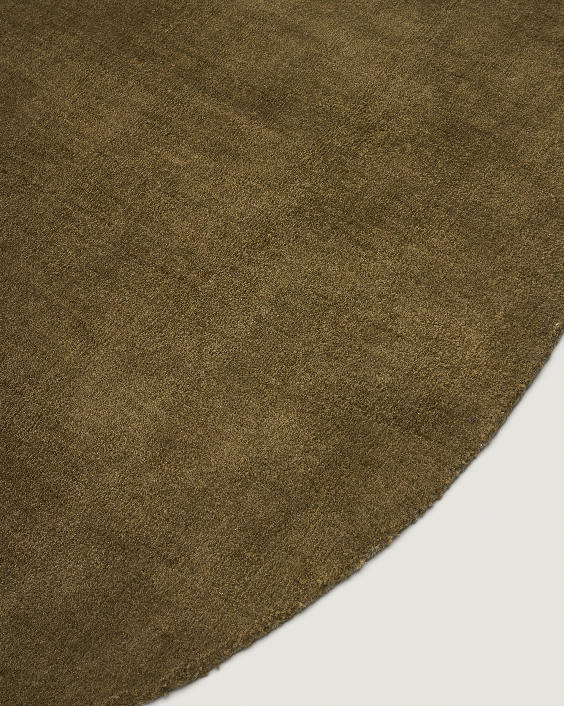 Empuries green round rug Ø200cm - Detail