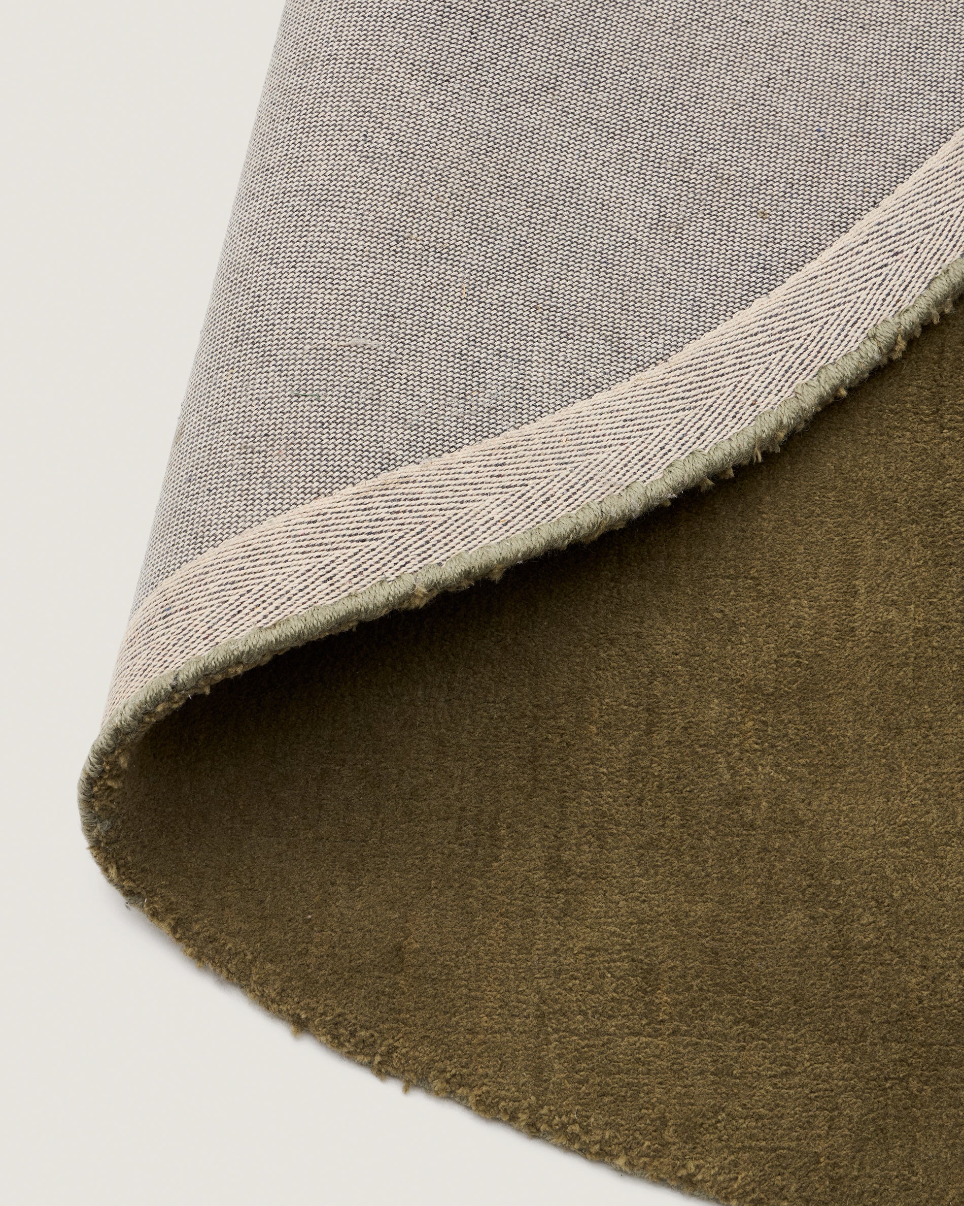 Empuries green round rug Ø200cm - Detail