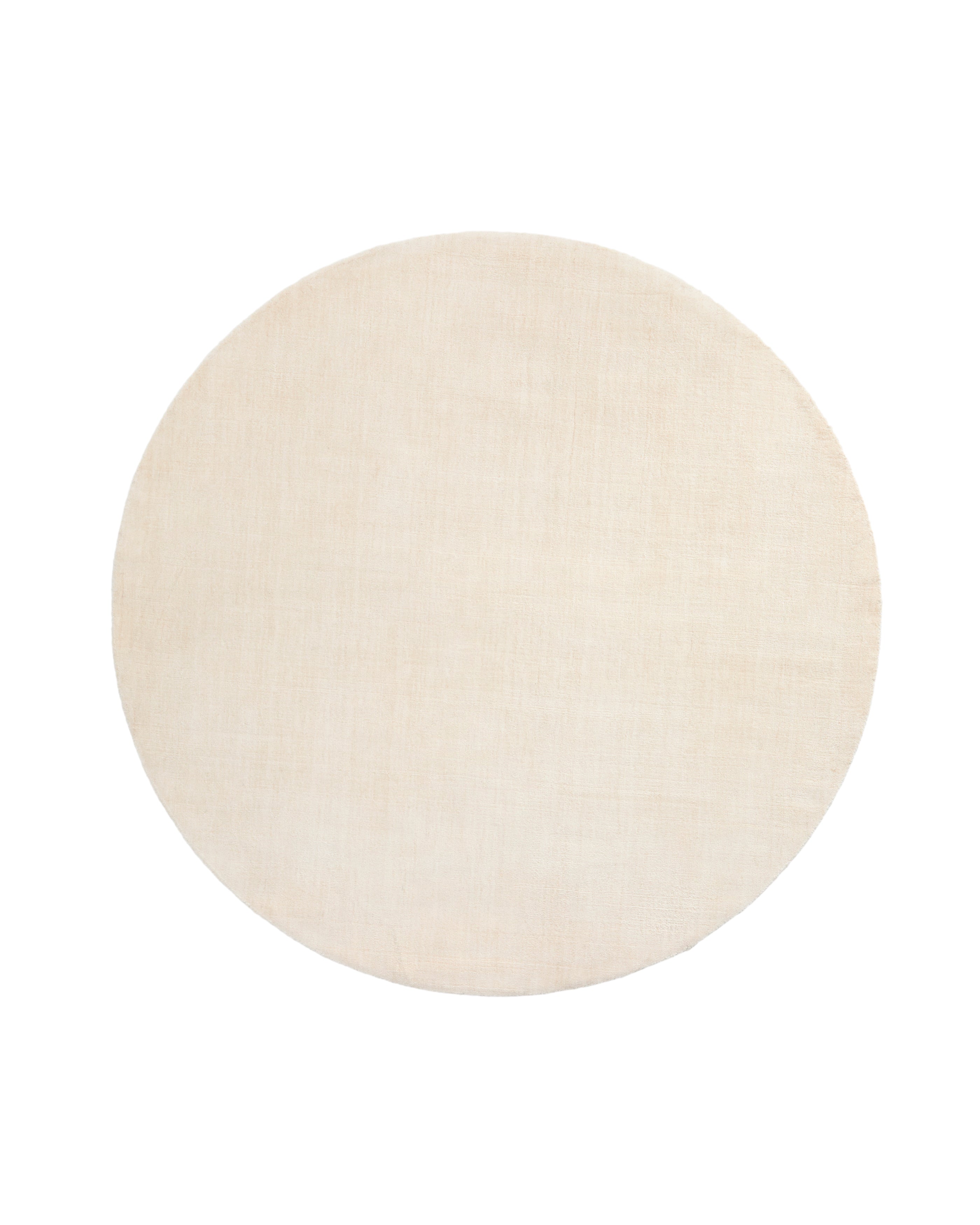 Empuries white round rug Ø200cm - Product Image