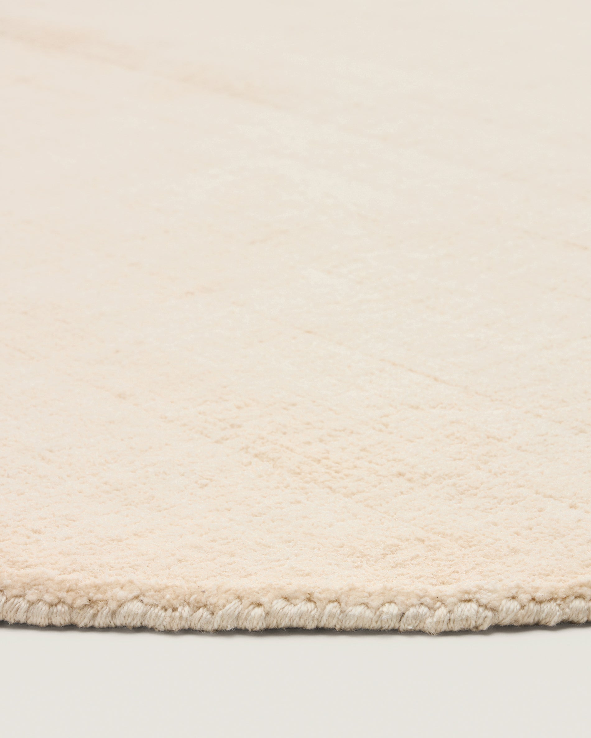 Empuries white round rug Ø200cm - Detail