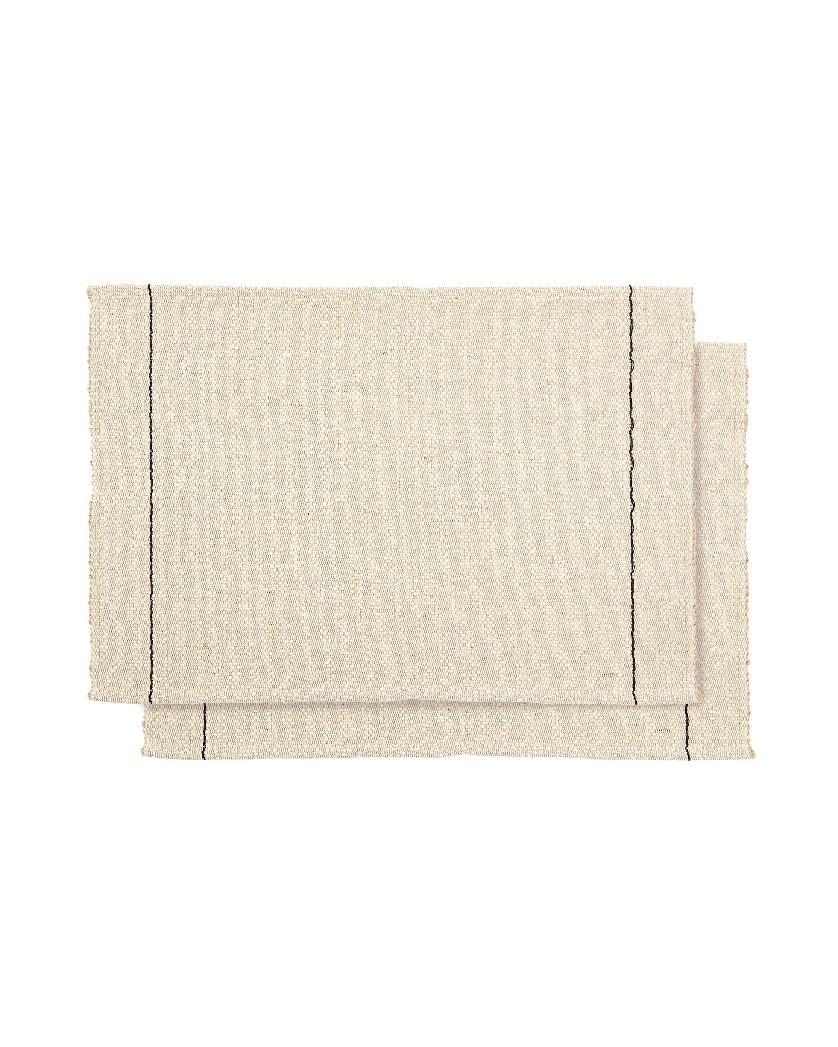 Lunel set of 2 jute placemats 50 x 35cm - Product Image