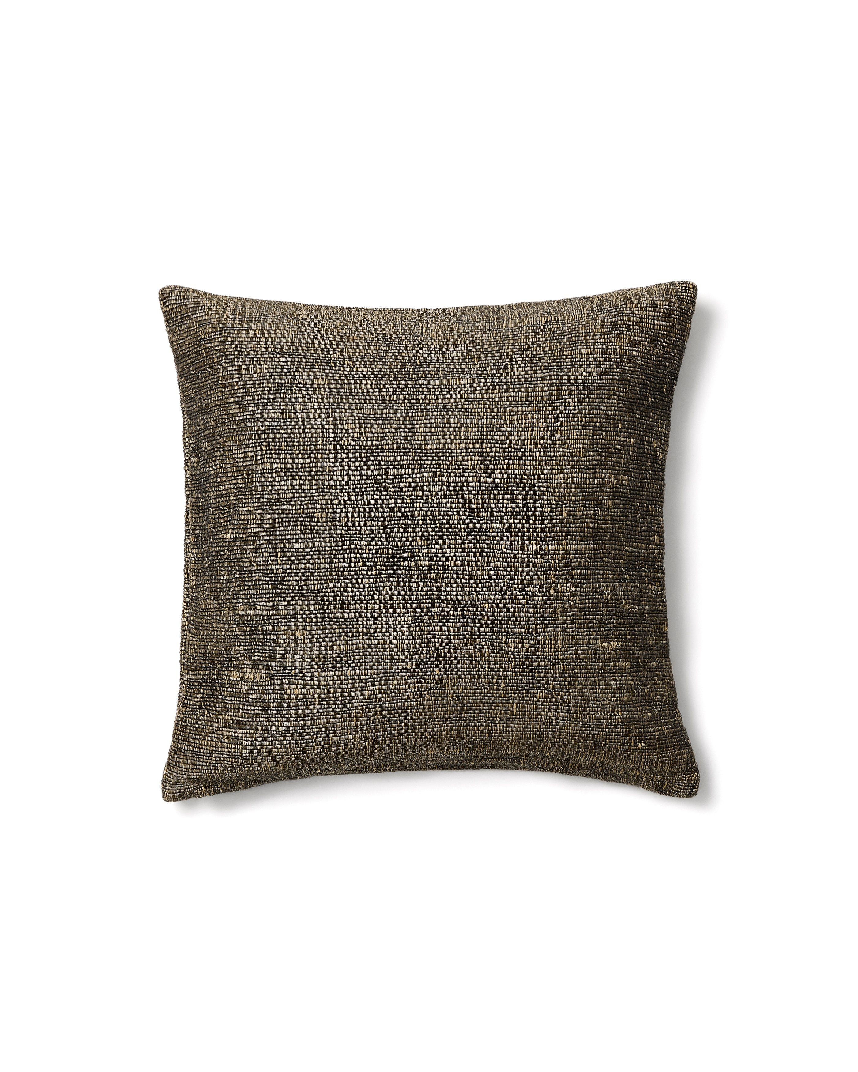 Machiel cushion cover in green viscose jacquard 50 x 50 cm - Product Image