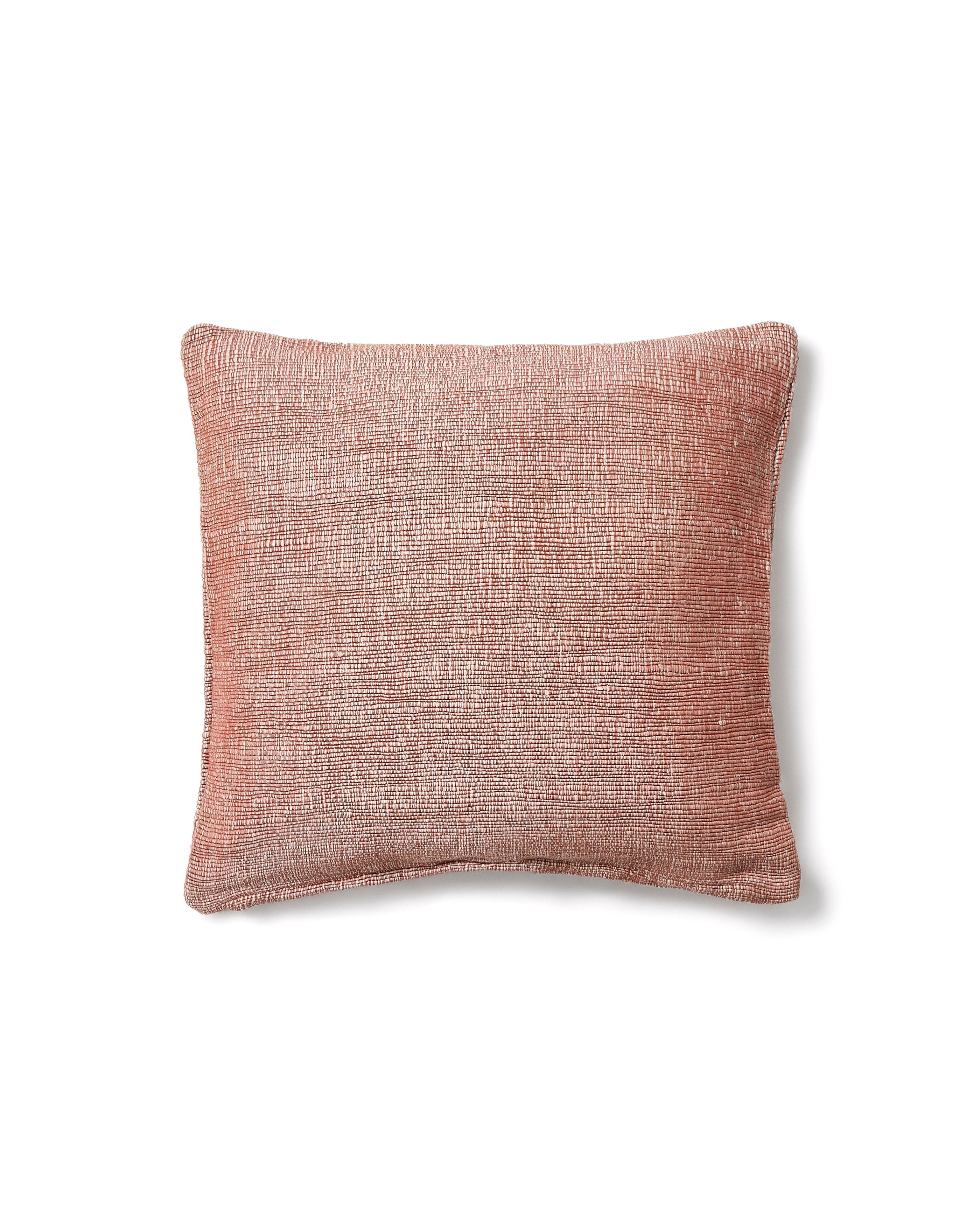 Machiel cushion cover in red viscose jacquard 50 x 50 cm - Product Image