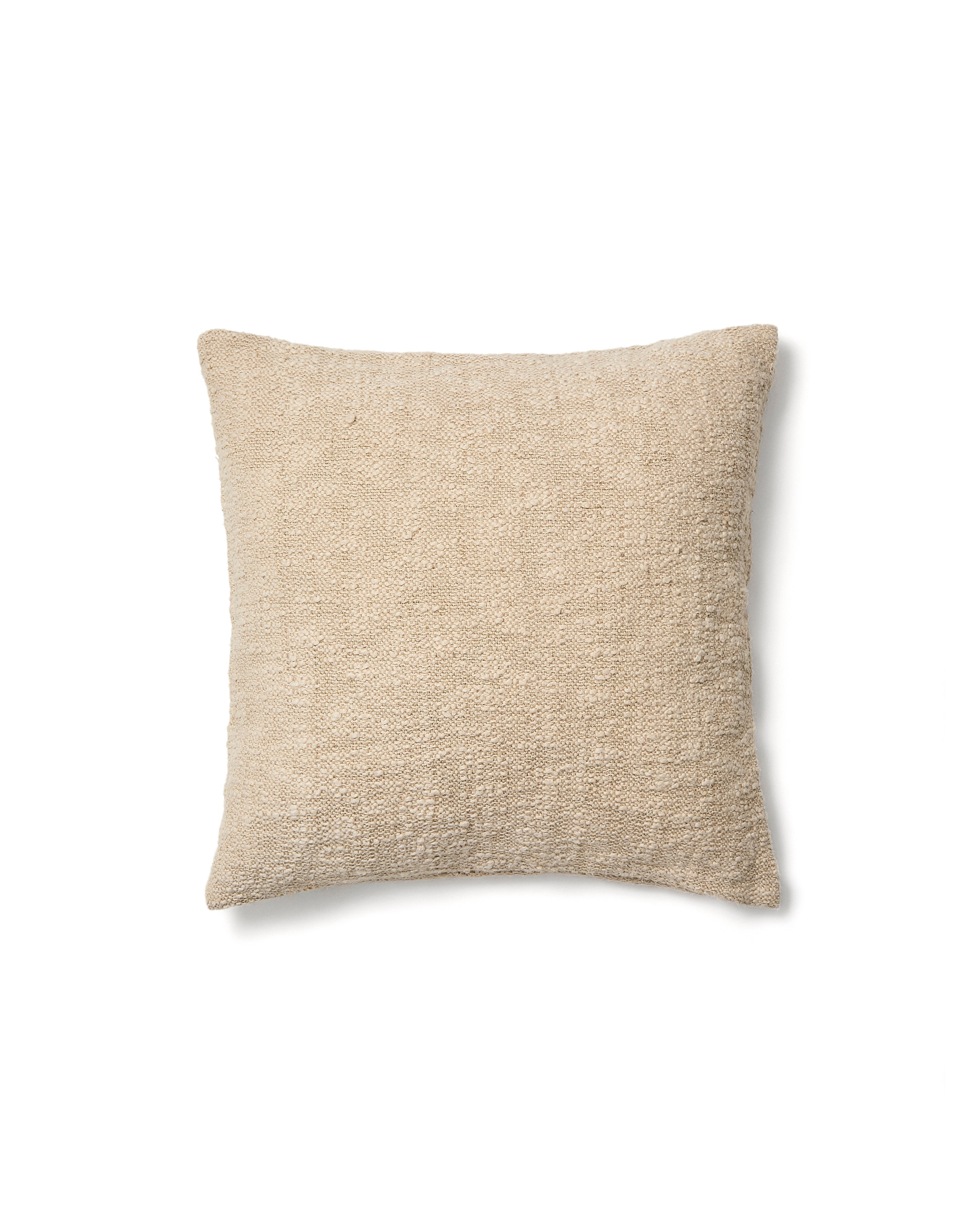 Mevia cushion cover in beige linen blend 50 x 50 cm - Product Image