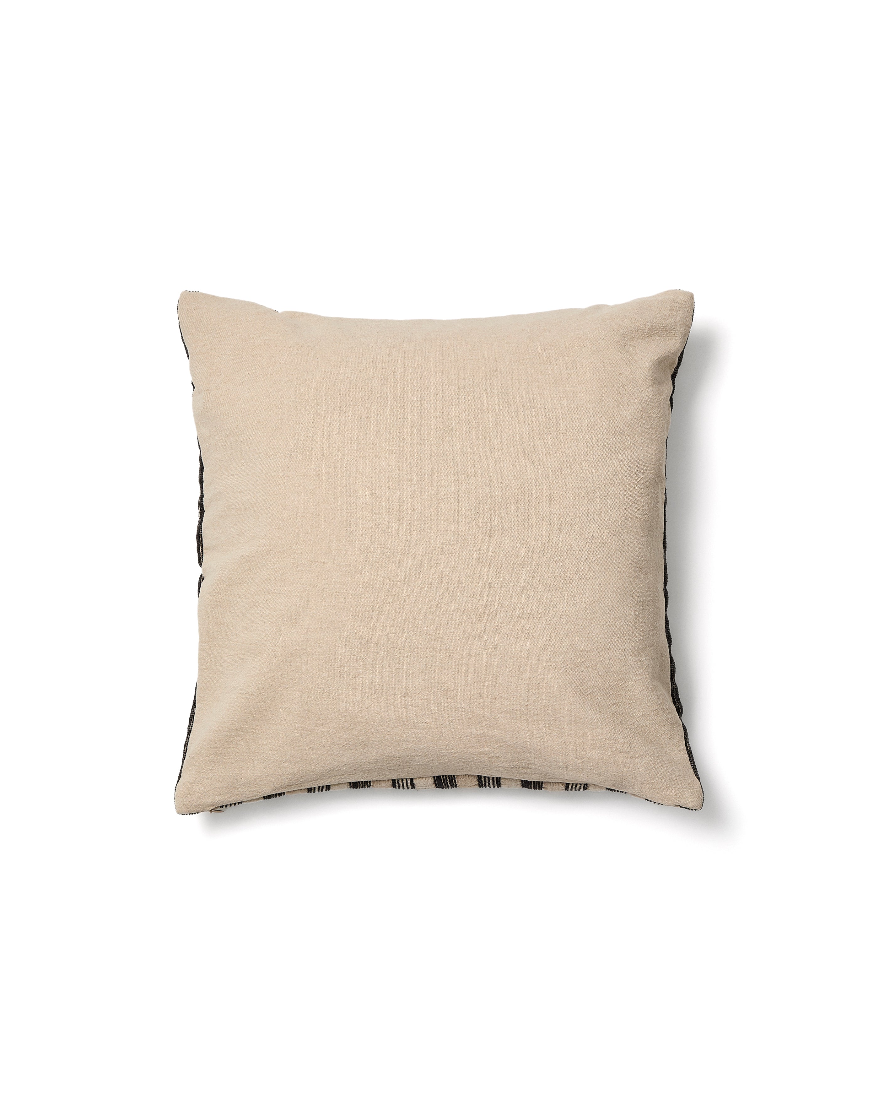 Isena 100% cotton cushion cover with multicoloured embroidery 50 x 50cm - Product Image