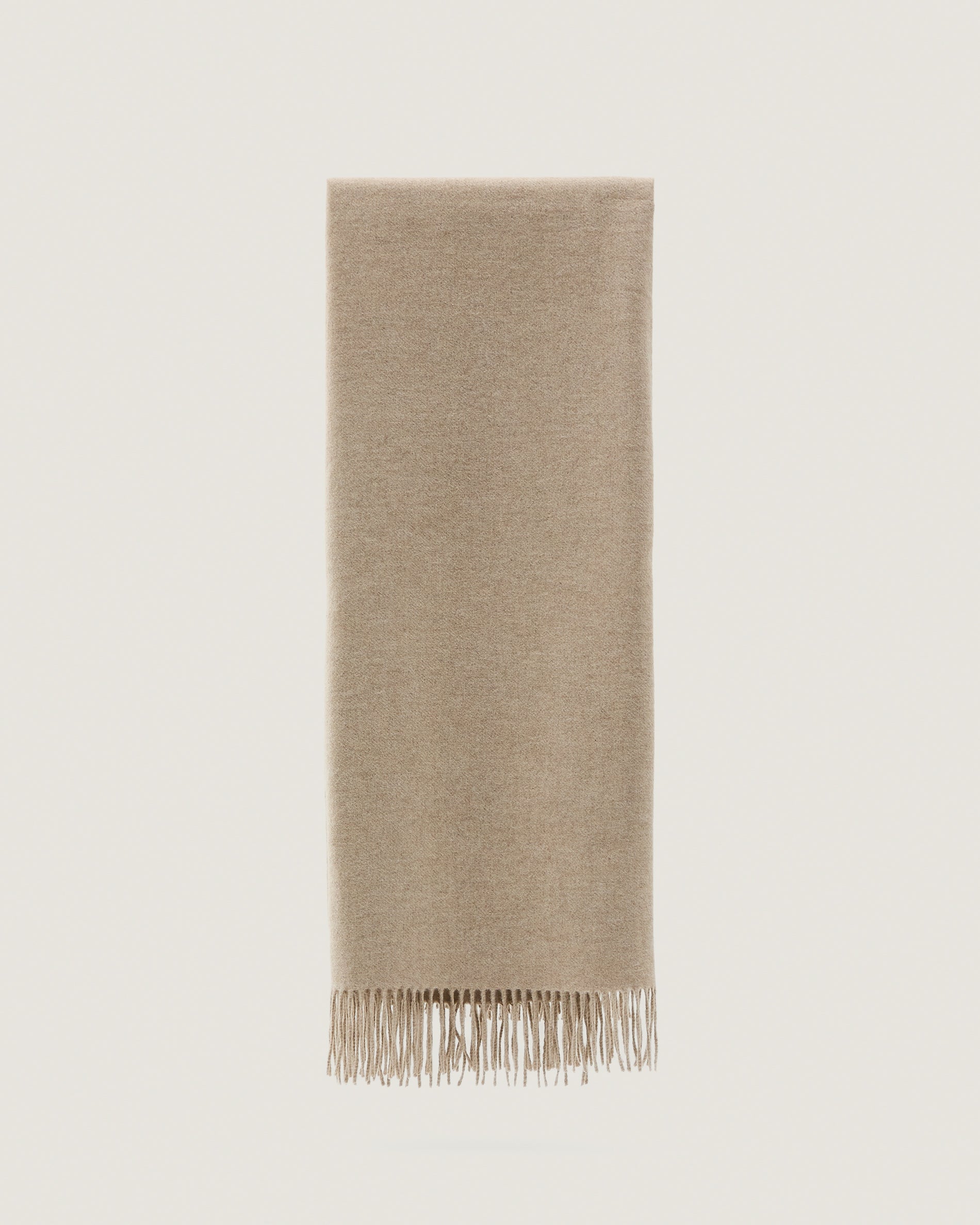 Trevina alpaca blanket with fringing 170 x 130cm - Product View