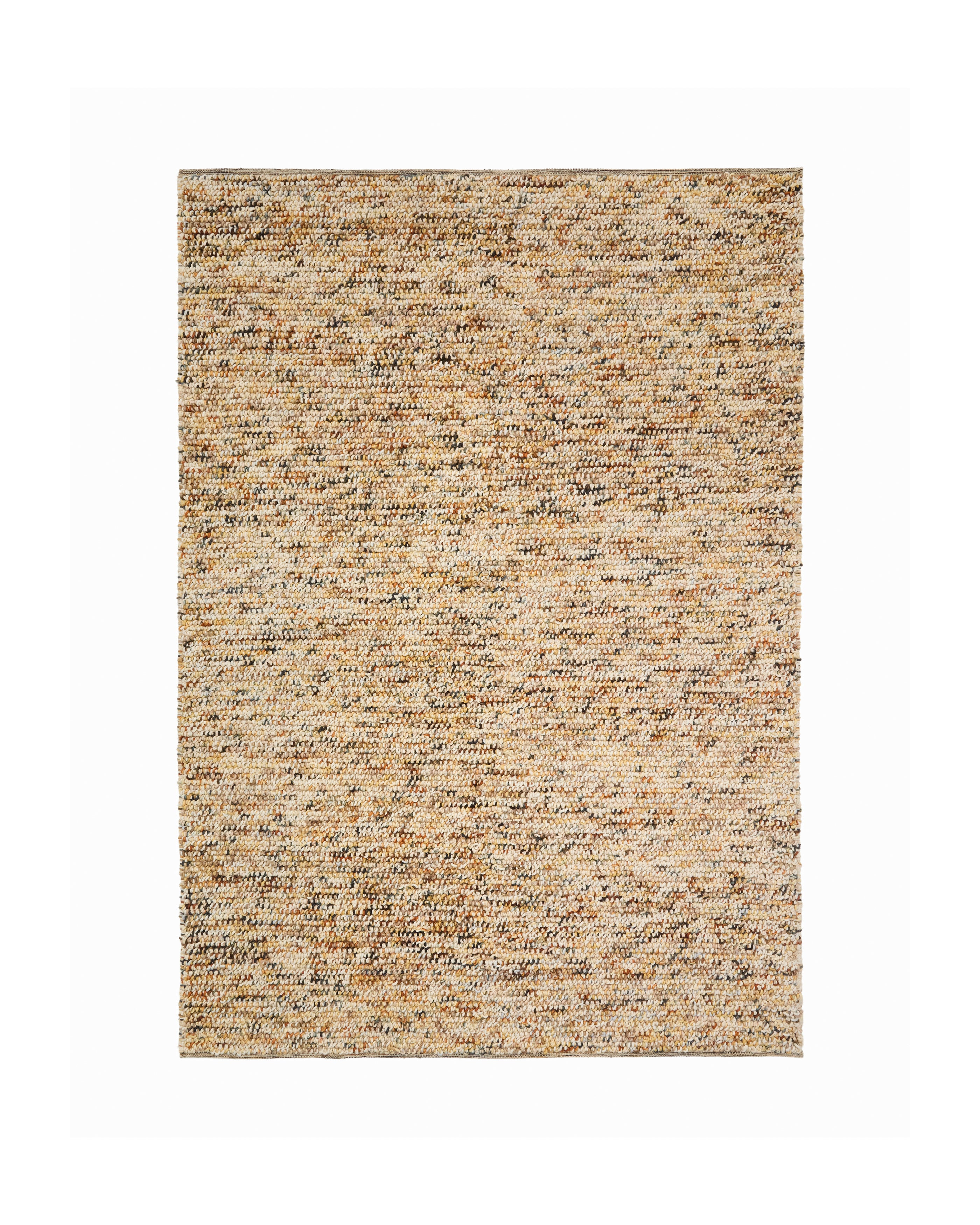 Elanis multicoloured bouclé wool rug 160 x 230cm - Product Image