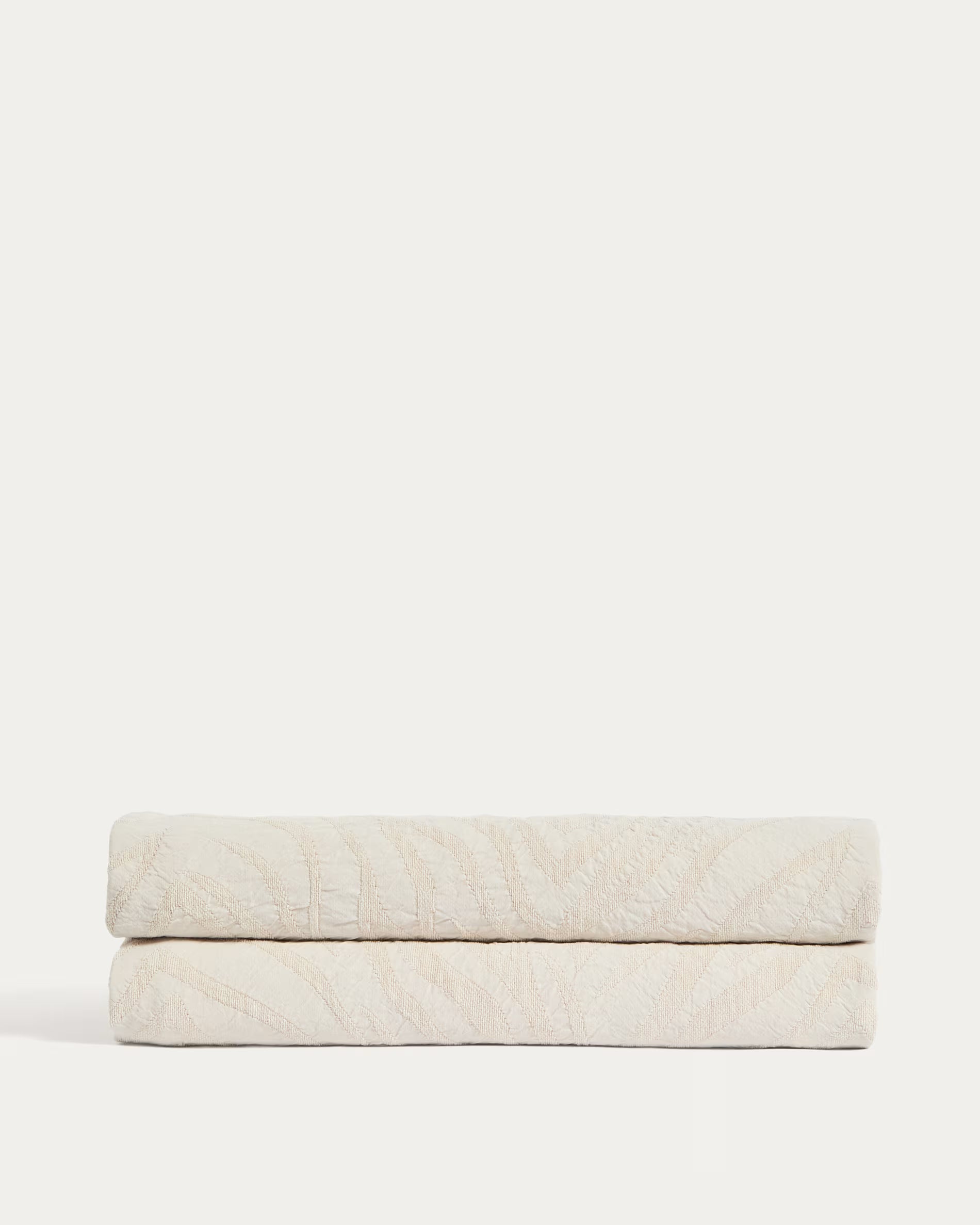 Zenti 100% pamut ágytakaró, kétoldalas zebra jacquard mintával, 90/135 cm-es ágyhoz