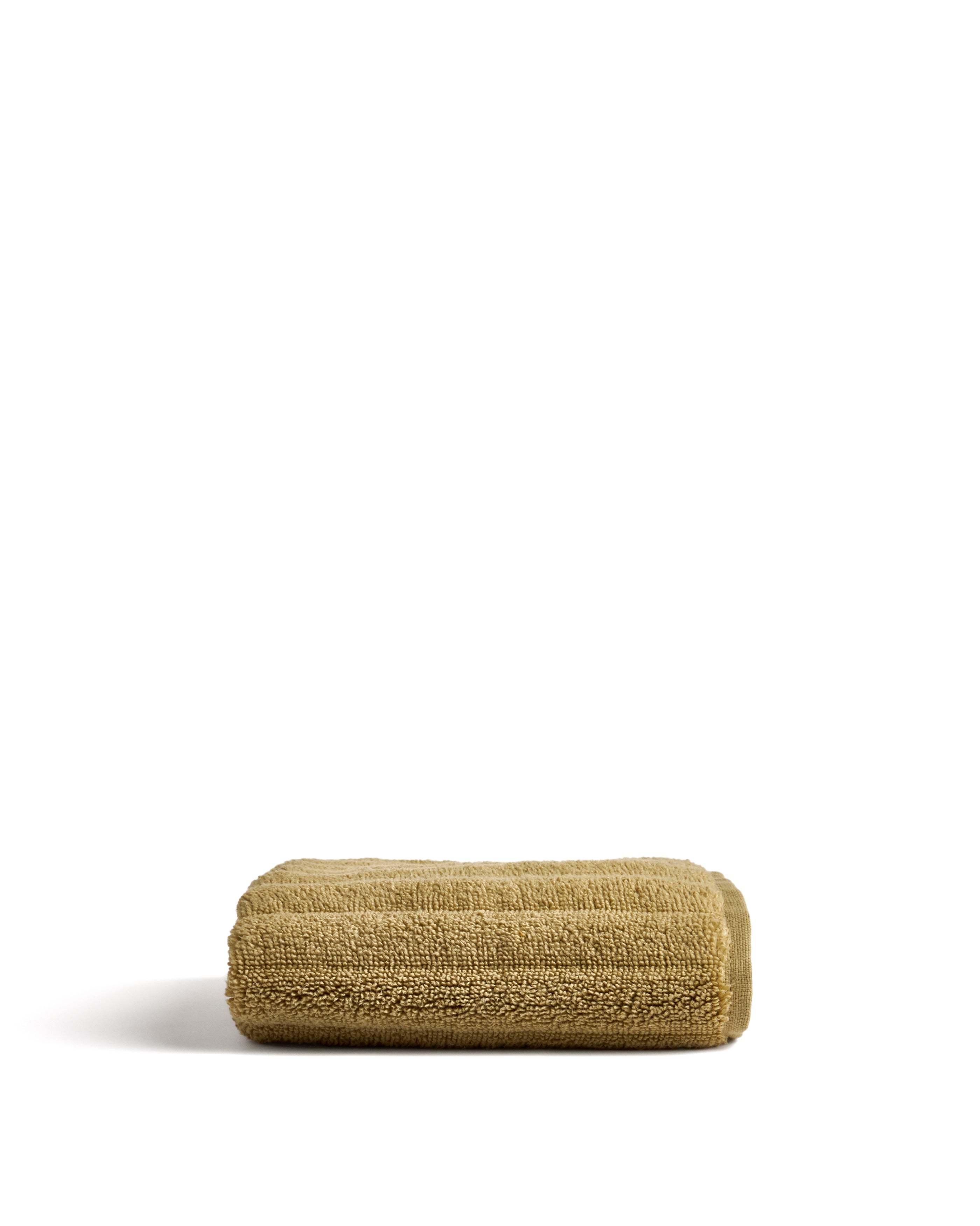 Navira 100% cotton light green face towel 30 x 50cm - Product Image