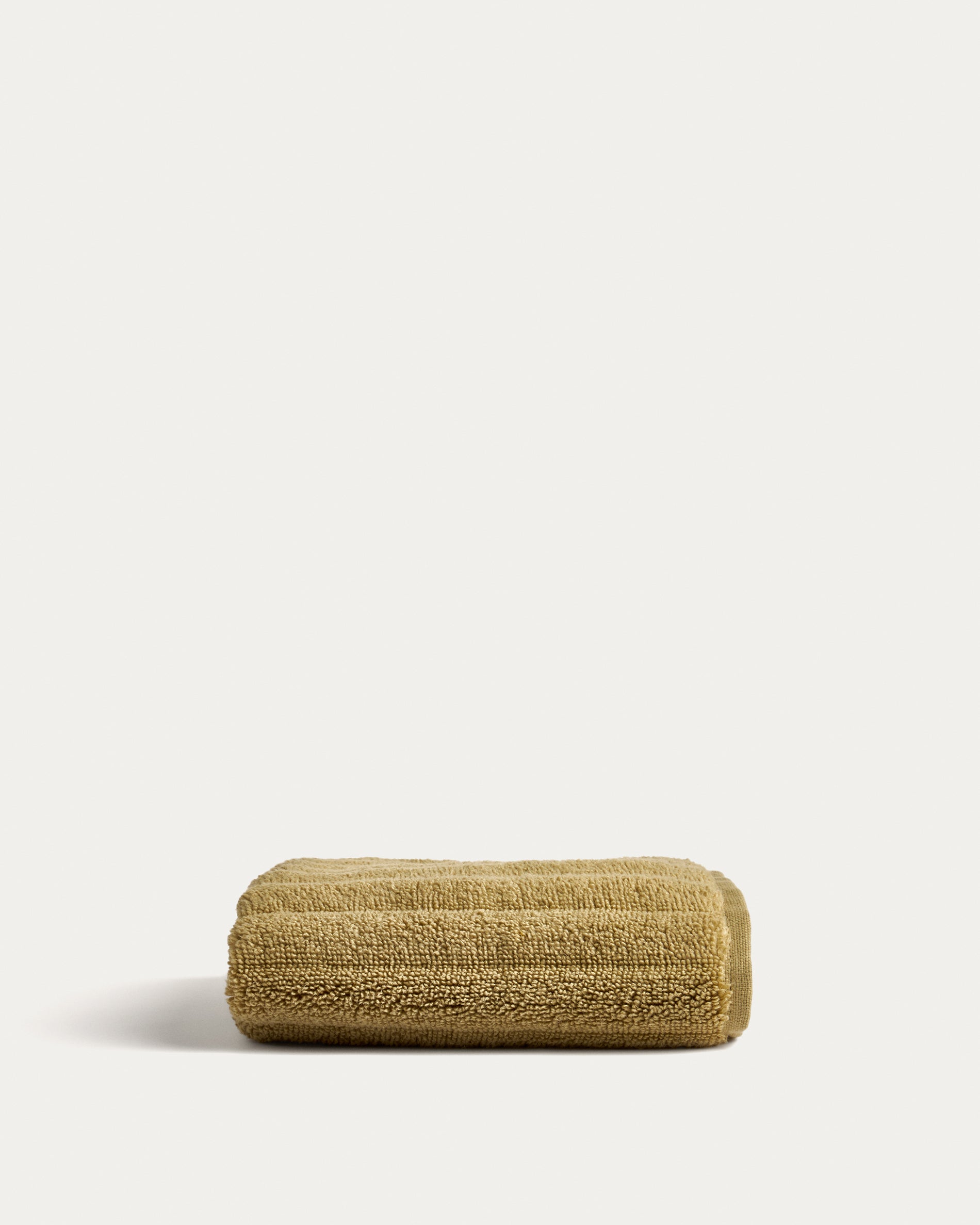 Navira 100% cotton light green face towel 30 x 50cm - Product View