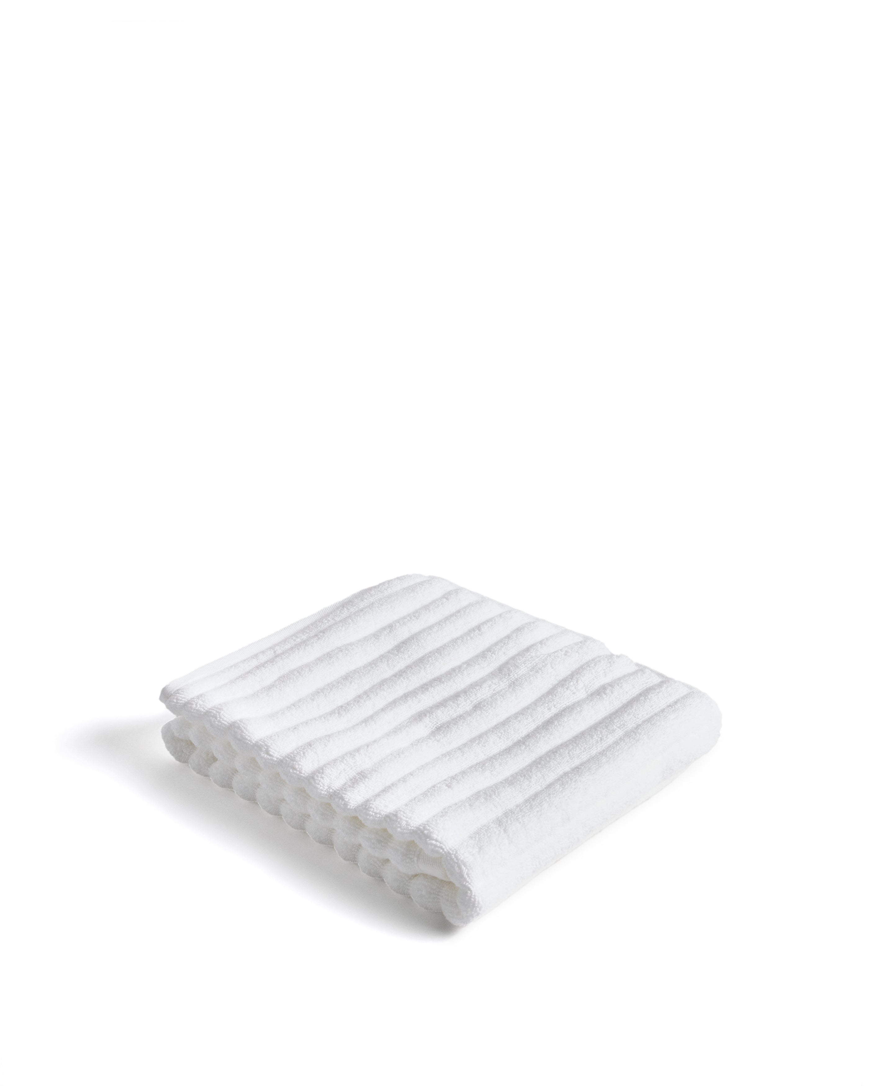 Navira 100% cotton white hand towel 50 x 90cm - Product Image