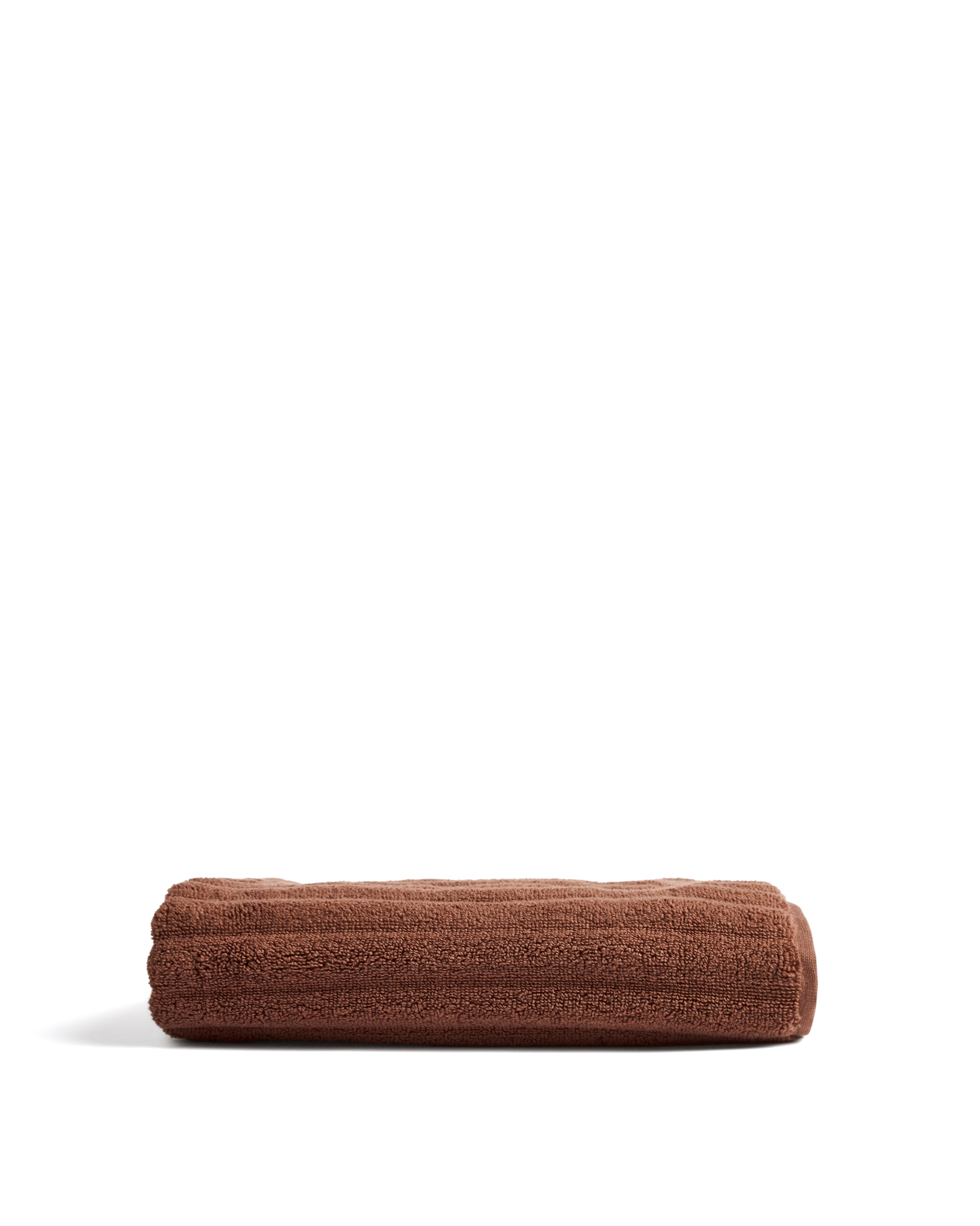 Navira 100% cotton dark brown hand towel 50 x 90cm - Product Image
