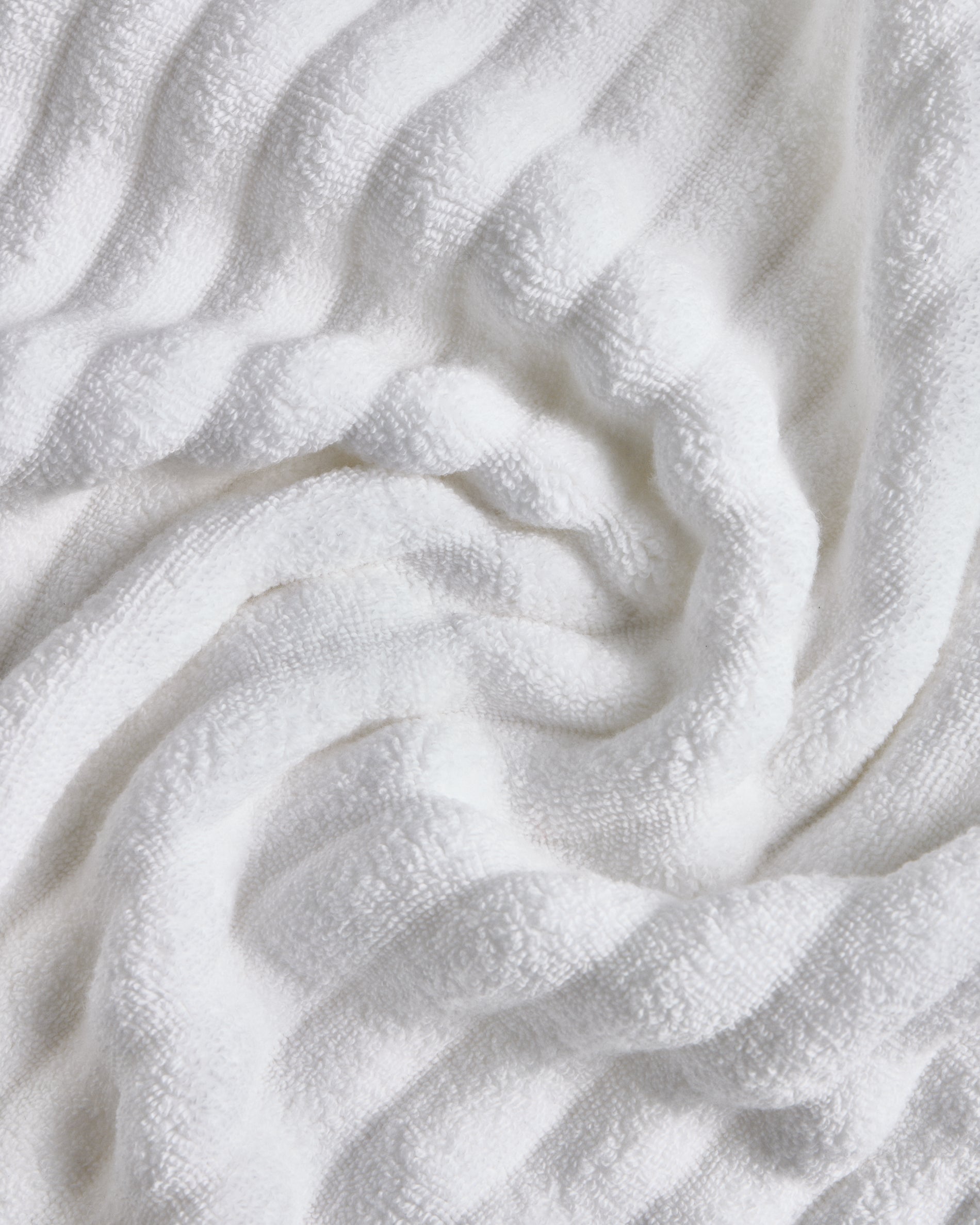 Navira 100% cotton white bath towel 70 x 140cm - Detail