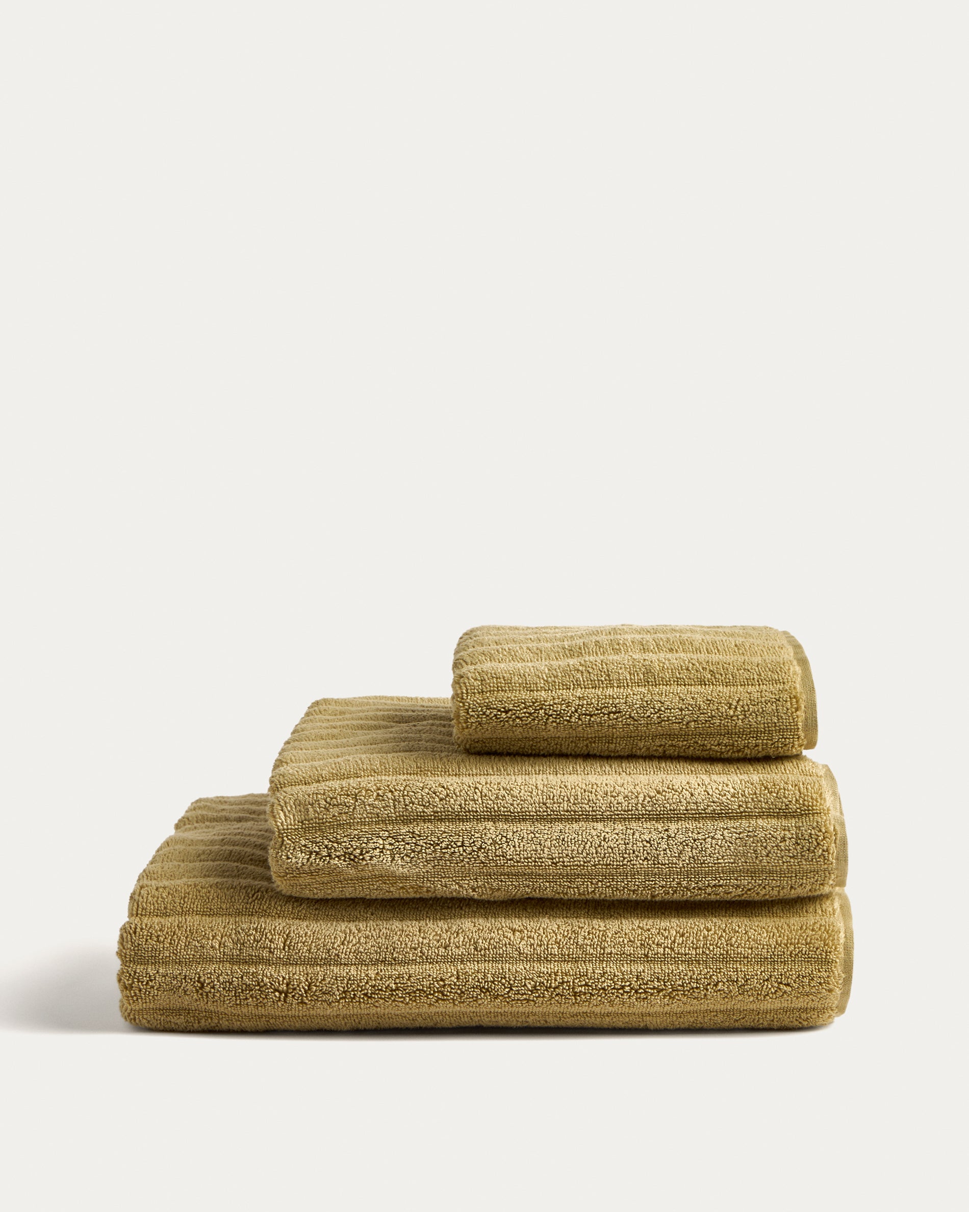 Navira 100% cotton light green bath towel 70 x 140cm - Product View