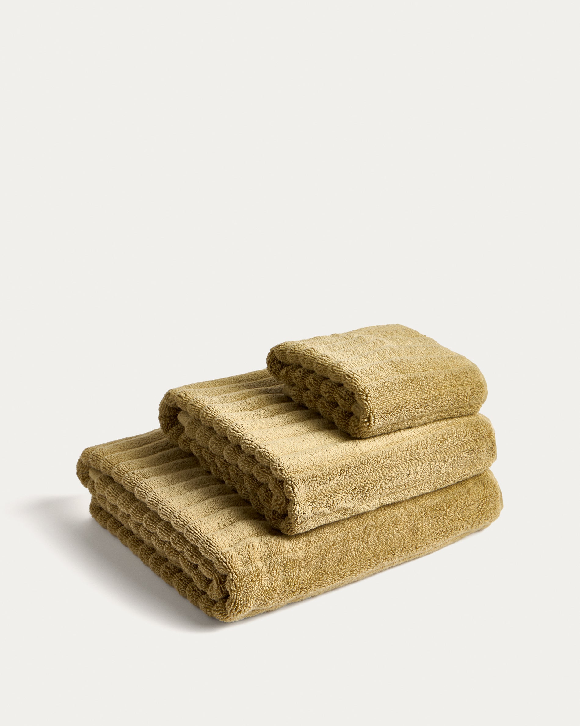 Navira 100% cotton light green bath towel 70 x 140cm - Product View