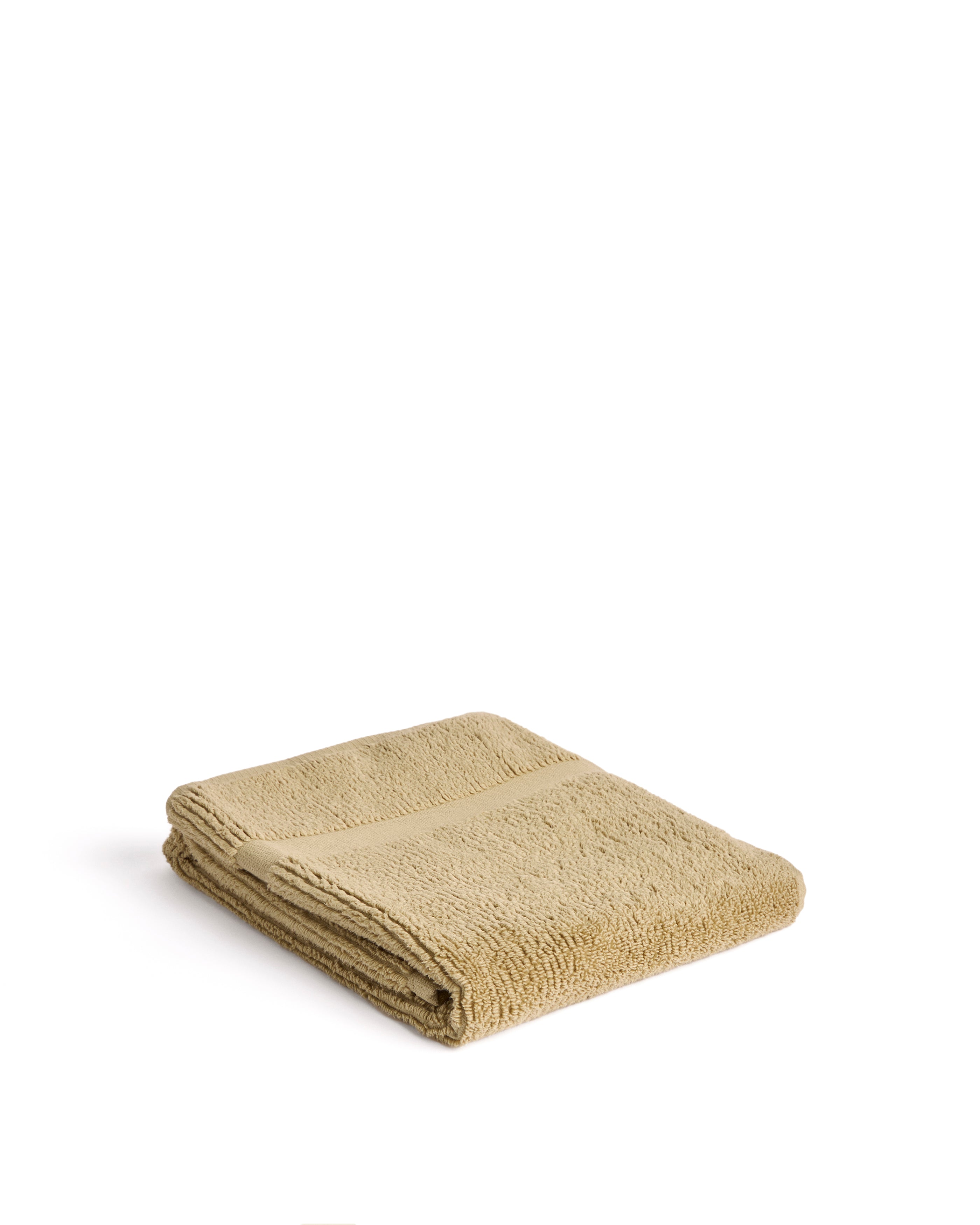 Olvira 100% cotton dark green jacquard hand towel 50 x 90cm - Product Image