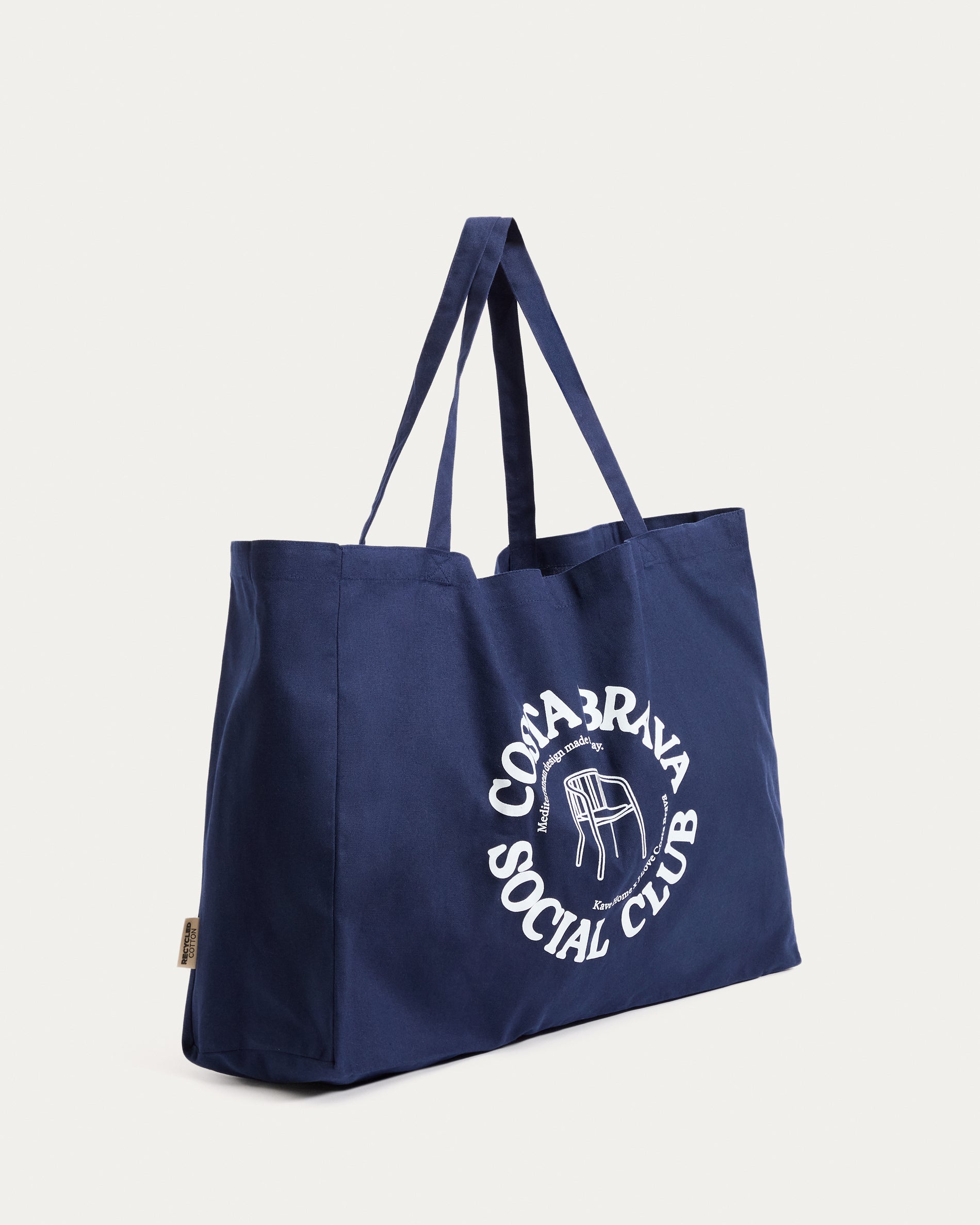 I Love Costa Brava x Kave Home tote bag – 100% cotton in blue - Product View