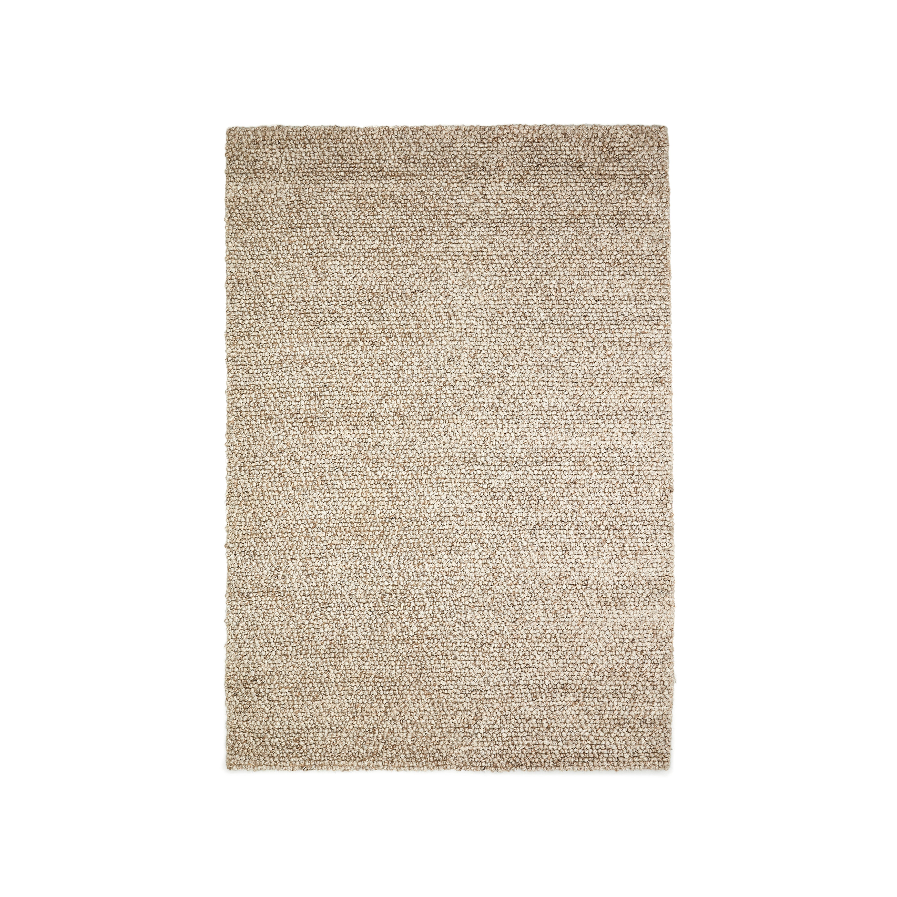 Lubrin rug in grey wool, 200 x 300 cm - Product Image