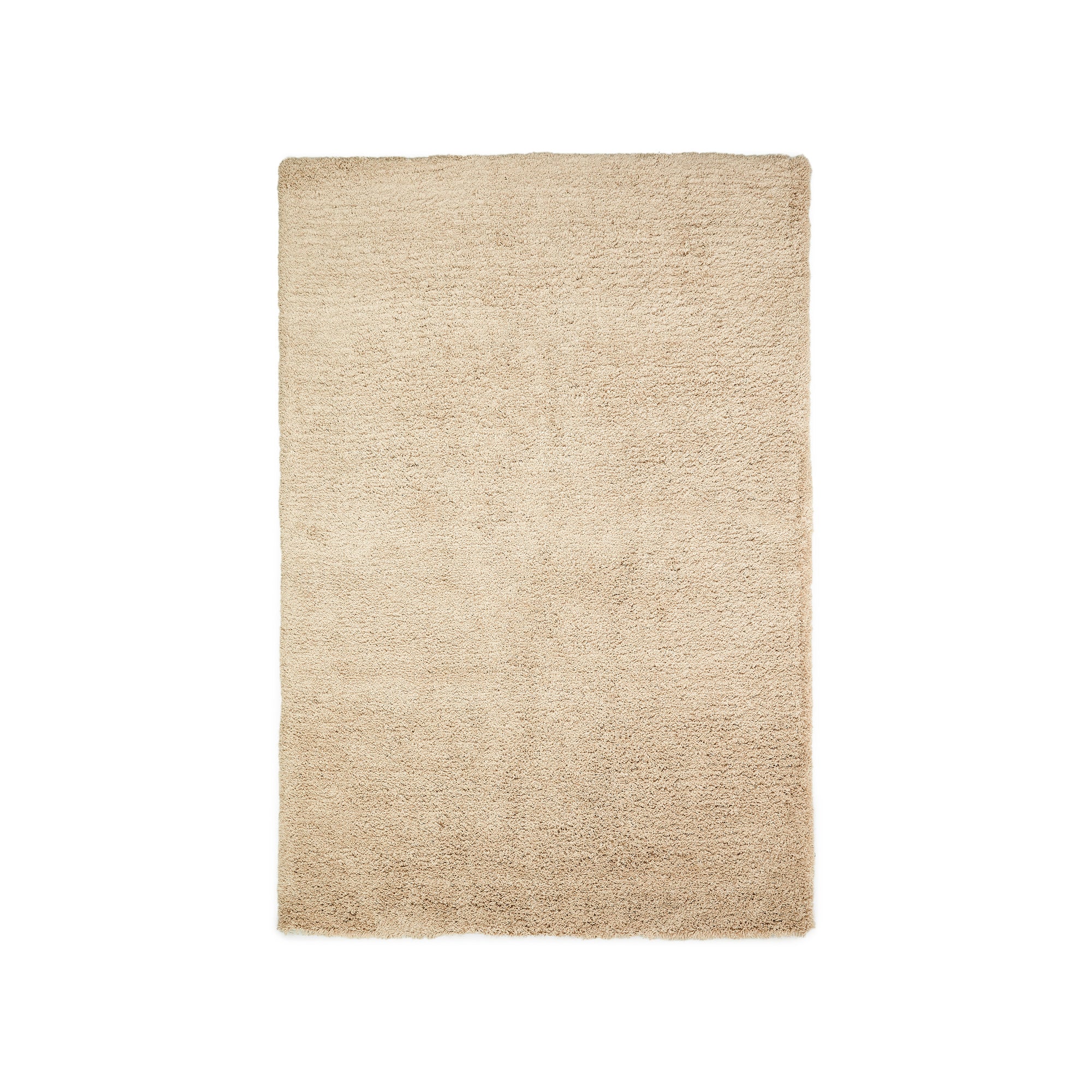 Neade rug, cotton and polyester in beige, 200 x 300 cm - Product Image