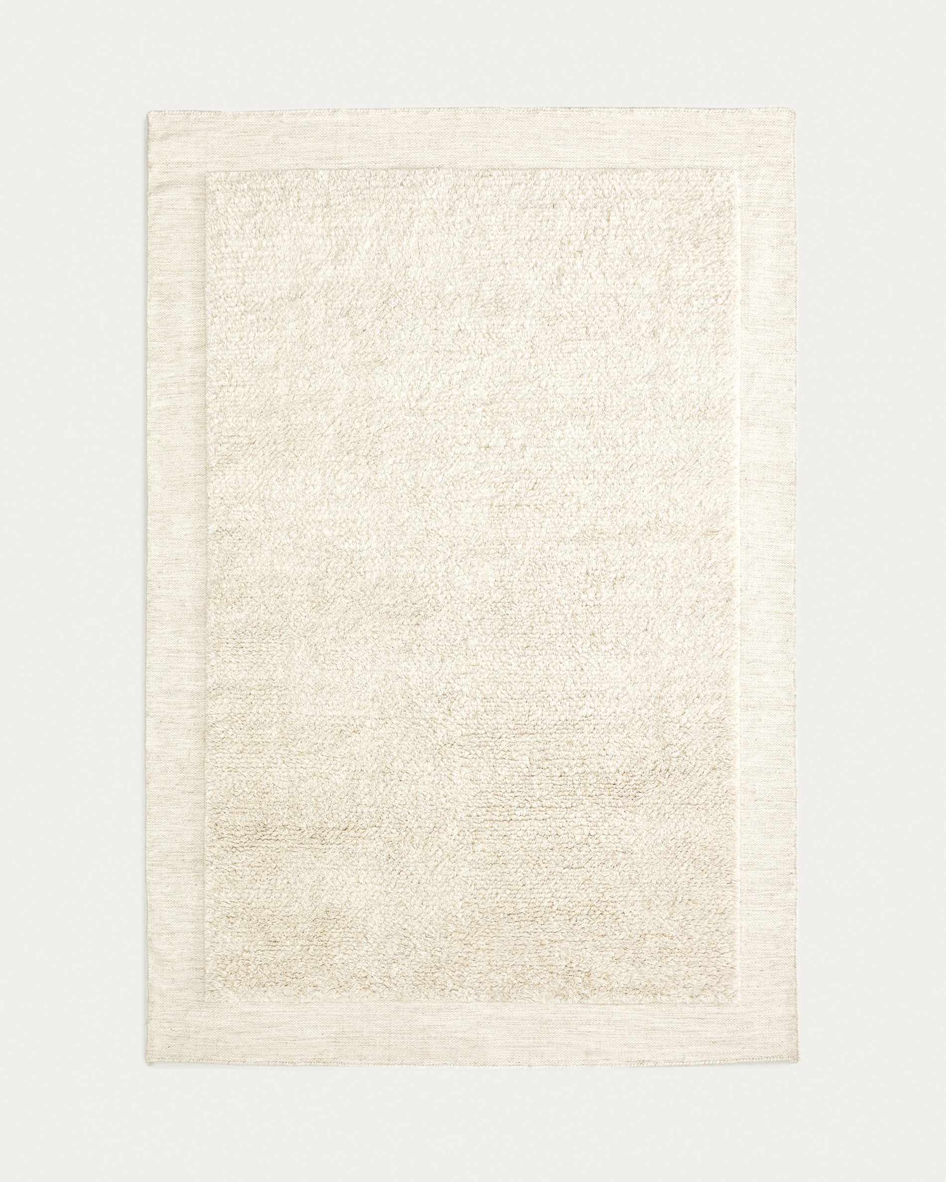 Marely white wool rug 200 x 300 cm - Product View