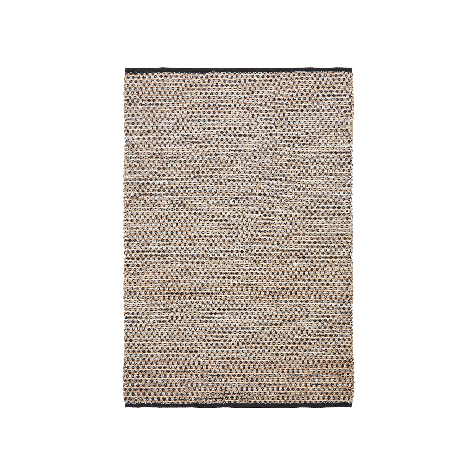 Larena többszínű gyapjú és juta keverék szőnyeg 160 x 230 cm