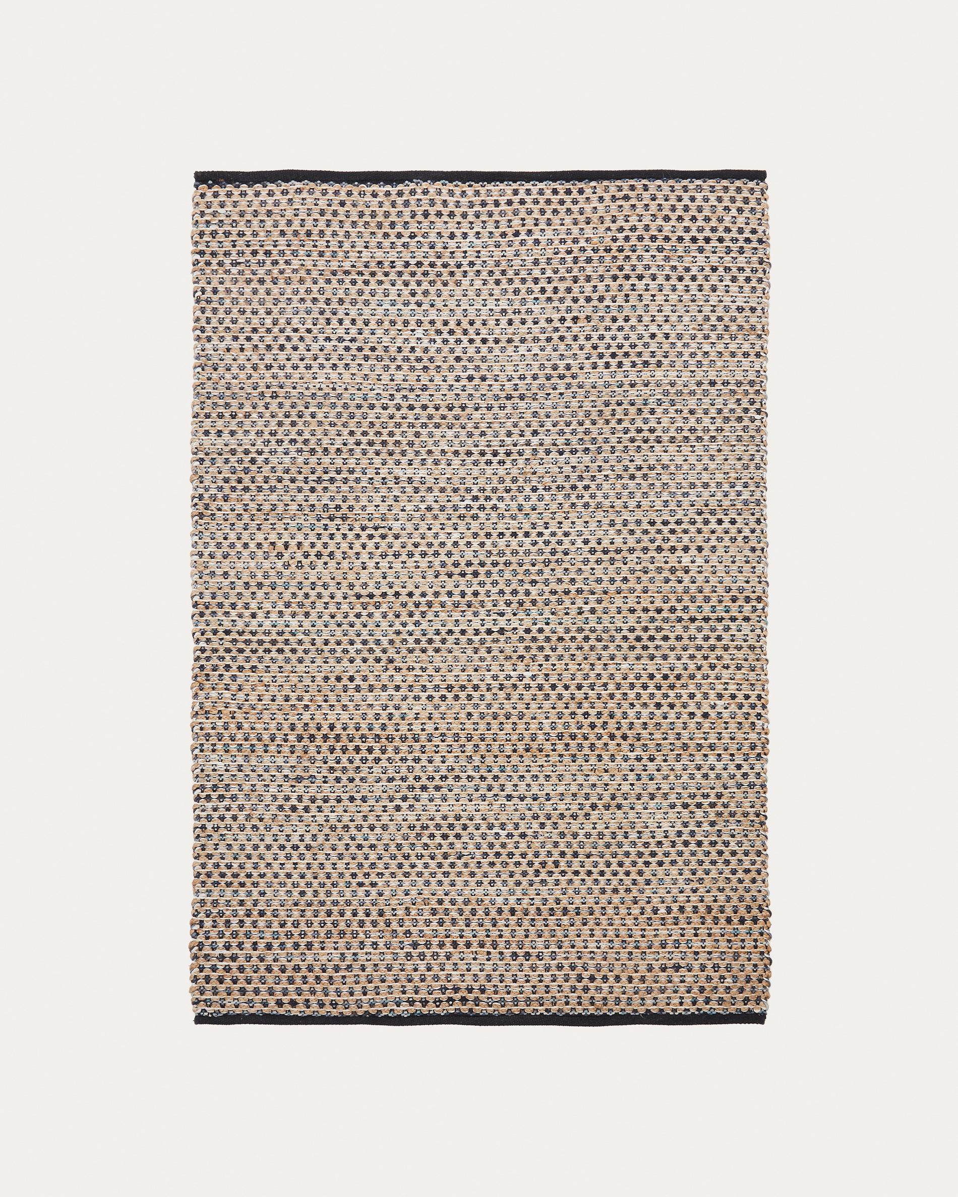 Larena multicolored wool and jute blend carpet 160 x 230 cm