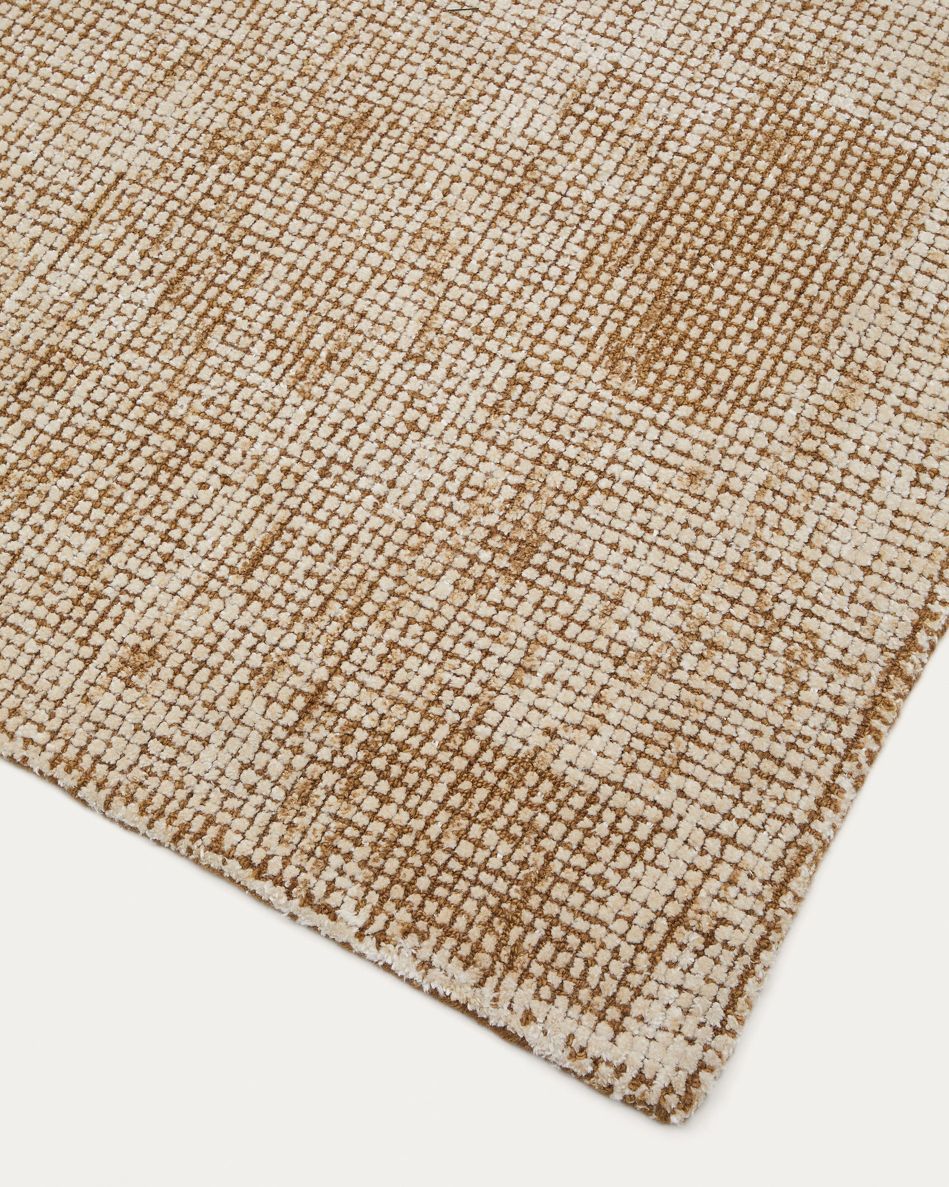 Susi green bamboo viscose carpet 160 x 230 cm