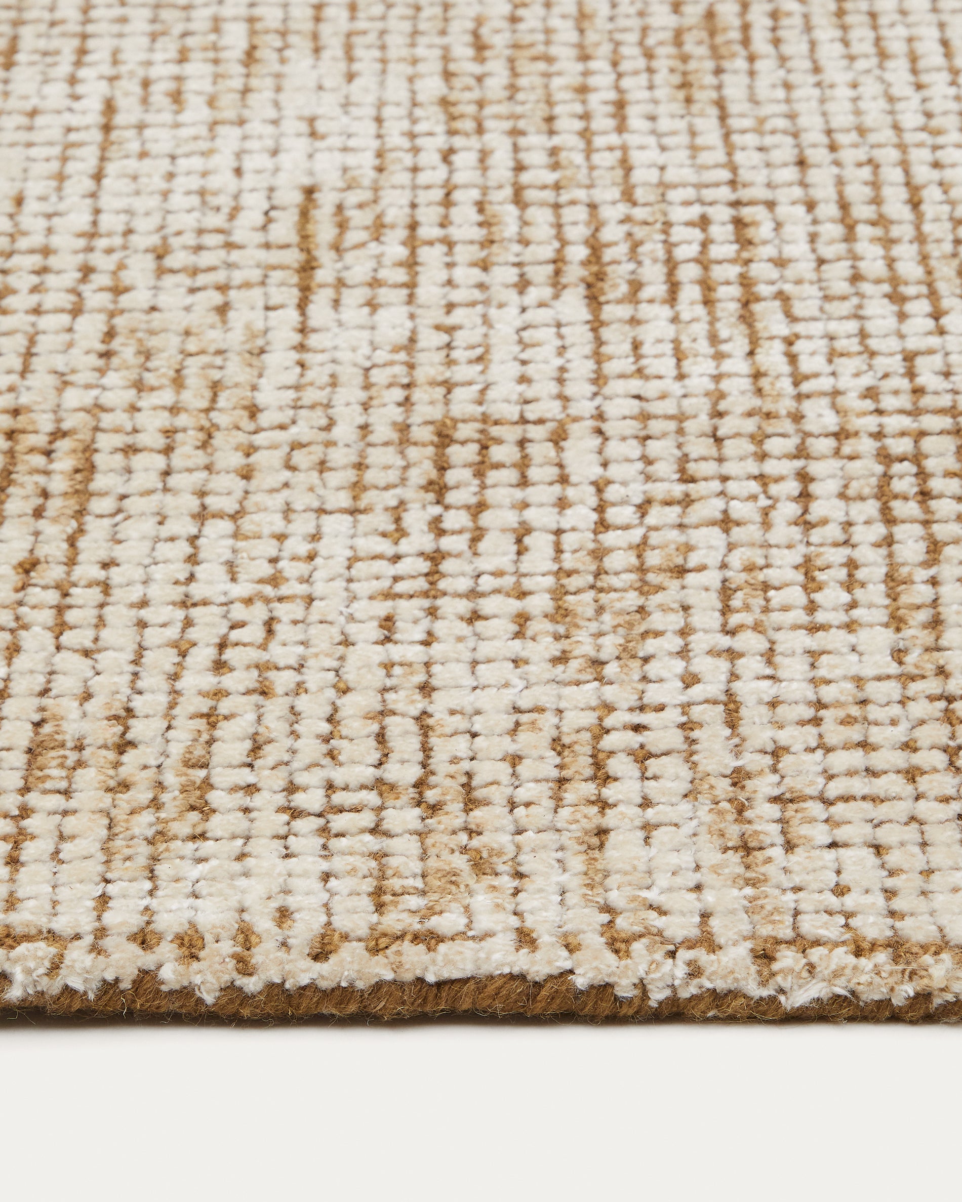 Susi green bamboo viscose carpet 160 x 230 cm