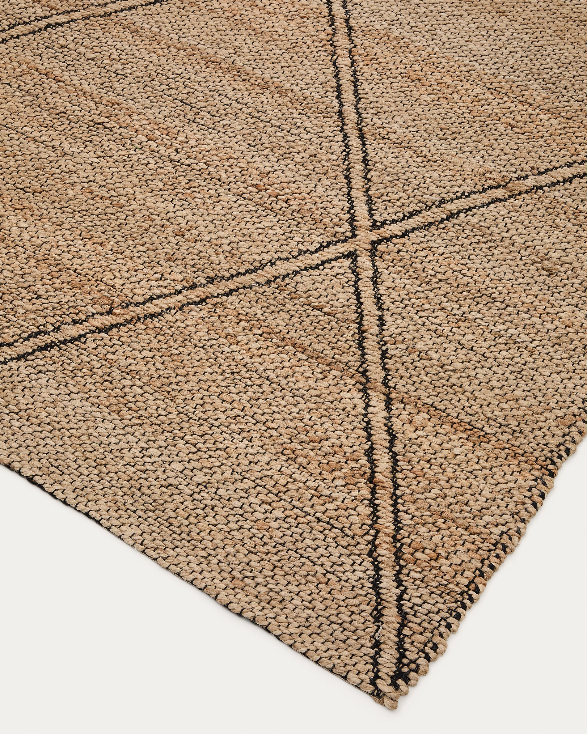 Vallalta jute rug, 160 x 230 cm - Detail