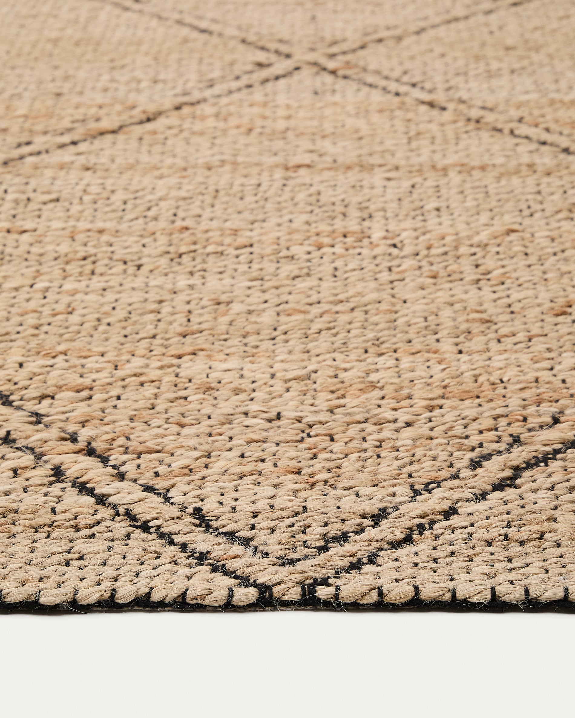 Vallalta jute rug, 160 x 230 cm - Detail