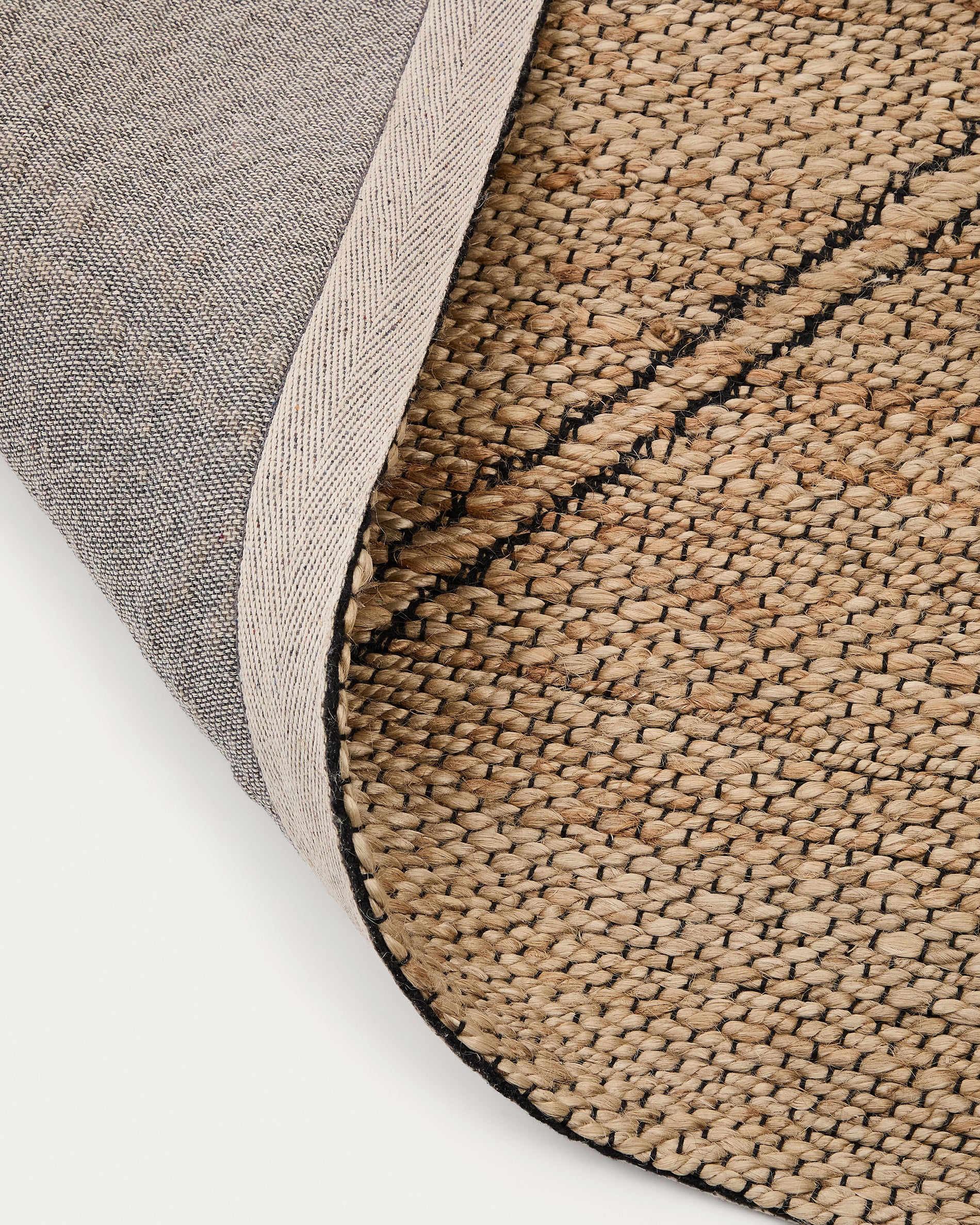 Vallalta jute rug, 160 x 230 cm - Detail