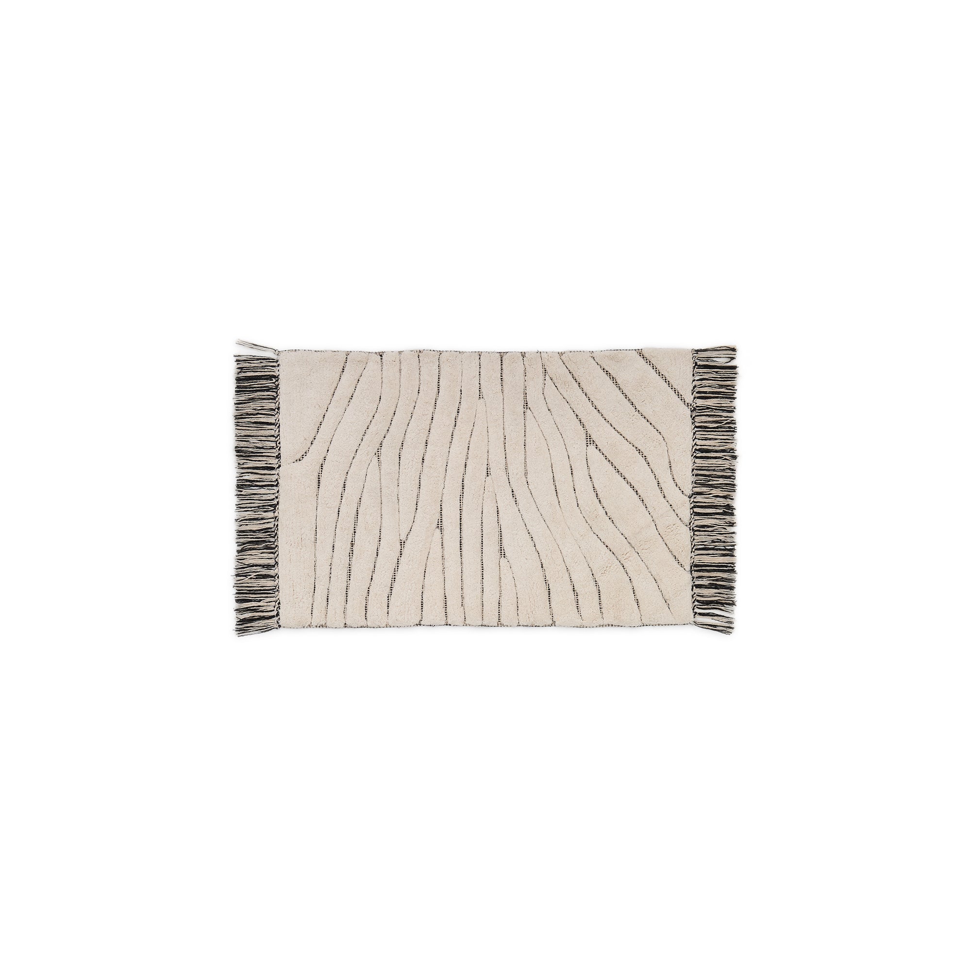 Crilda white, cotton bathmat, 50 x 70 cm - Product Image