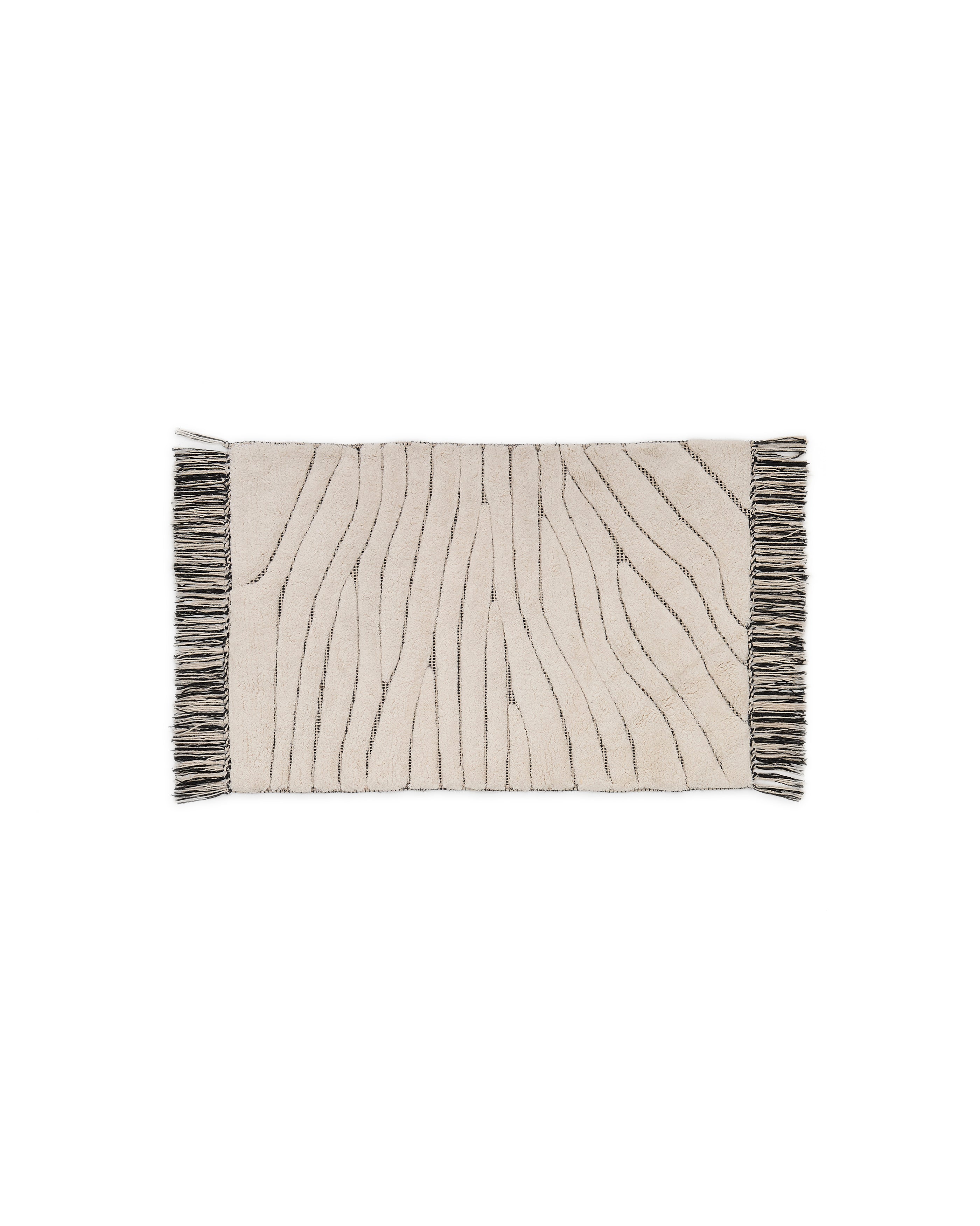 Crilda white, cotton bathmat, 50 x 70 cm - Product Image