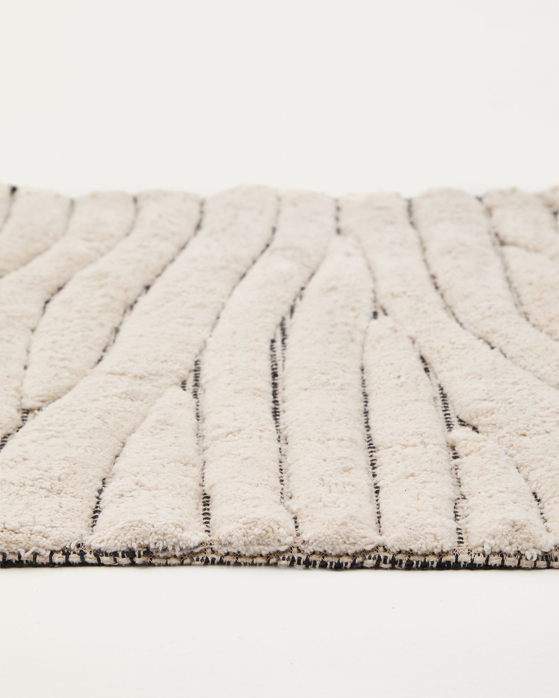 Crilda white, cotton bathmat, 50 x 70 cm - Detail
