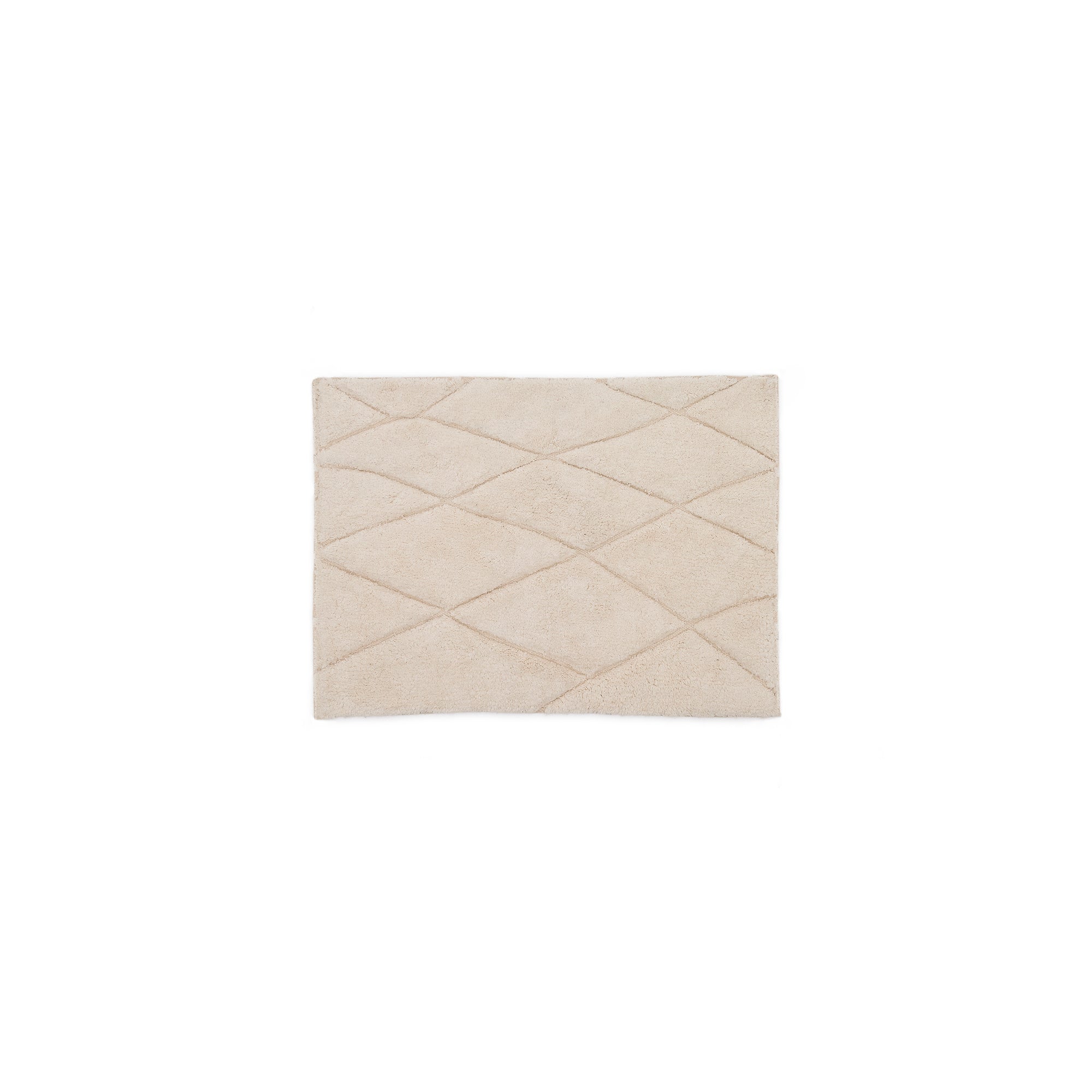 Nyana white, cotton bathmat, 50 x 70 cm - Product Image