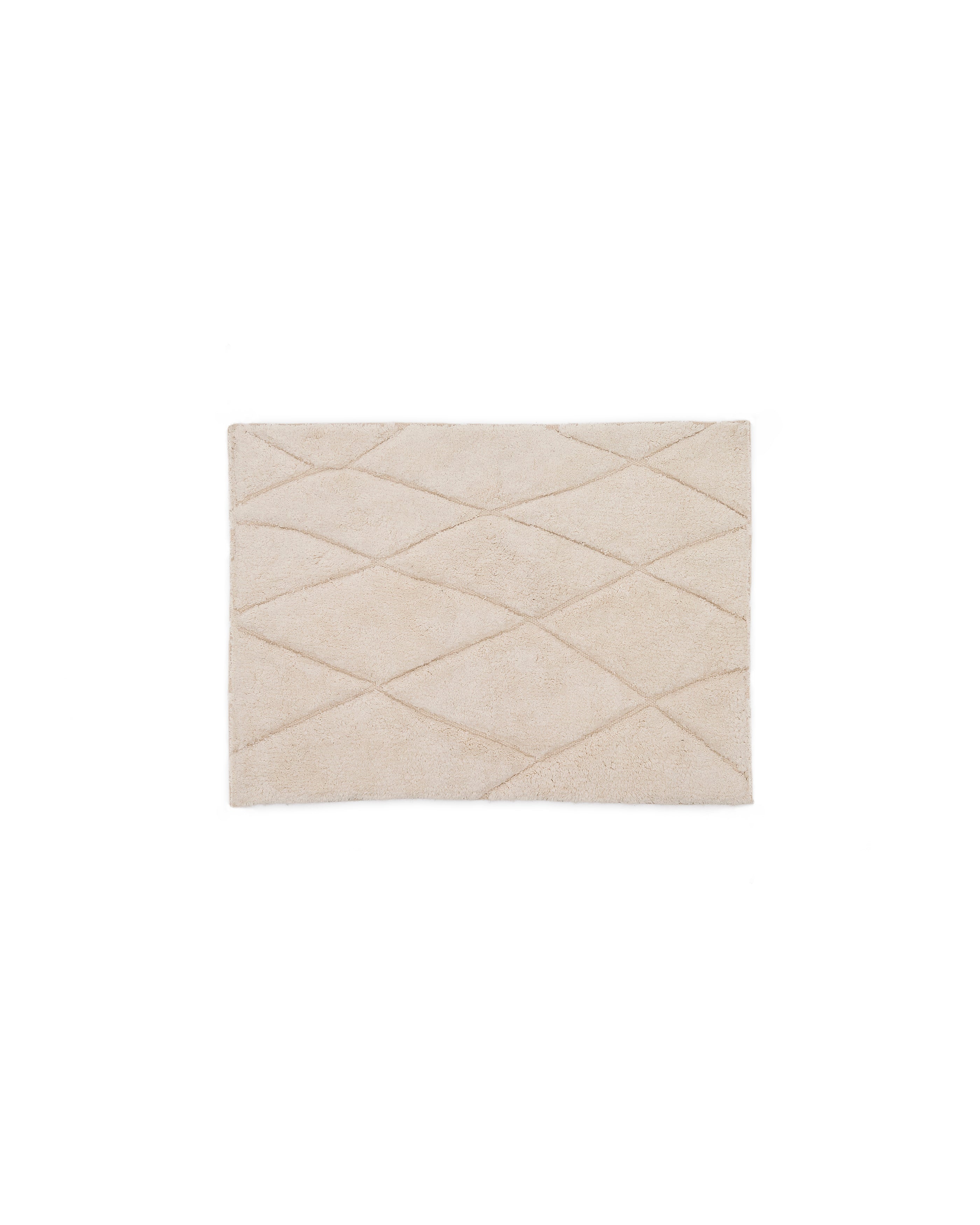 Nyana white, cotton bathmat, 50 x 70 cm - Product Image