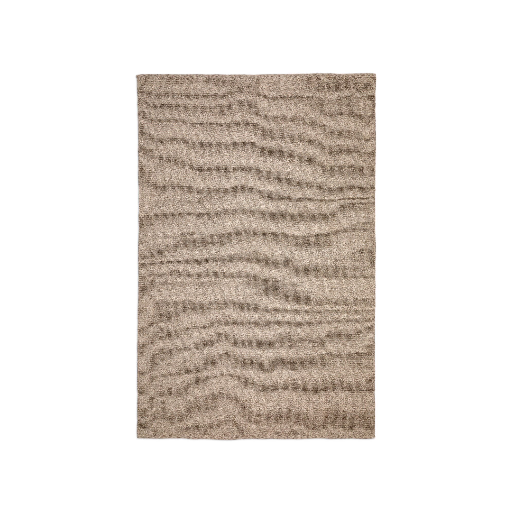 Galinda taupe colored carpet made of synthetic fibers, 160 x 230 cm